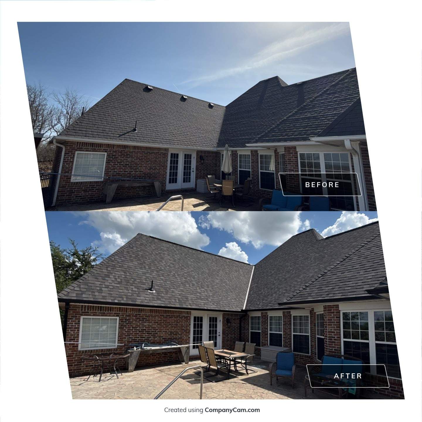 Roof replacement w/code upgrades all paid by Insurance. by In & Out Construction & Remodeling, LLC