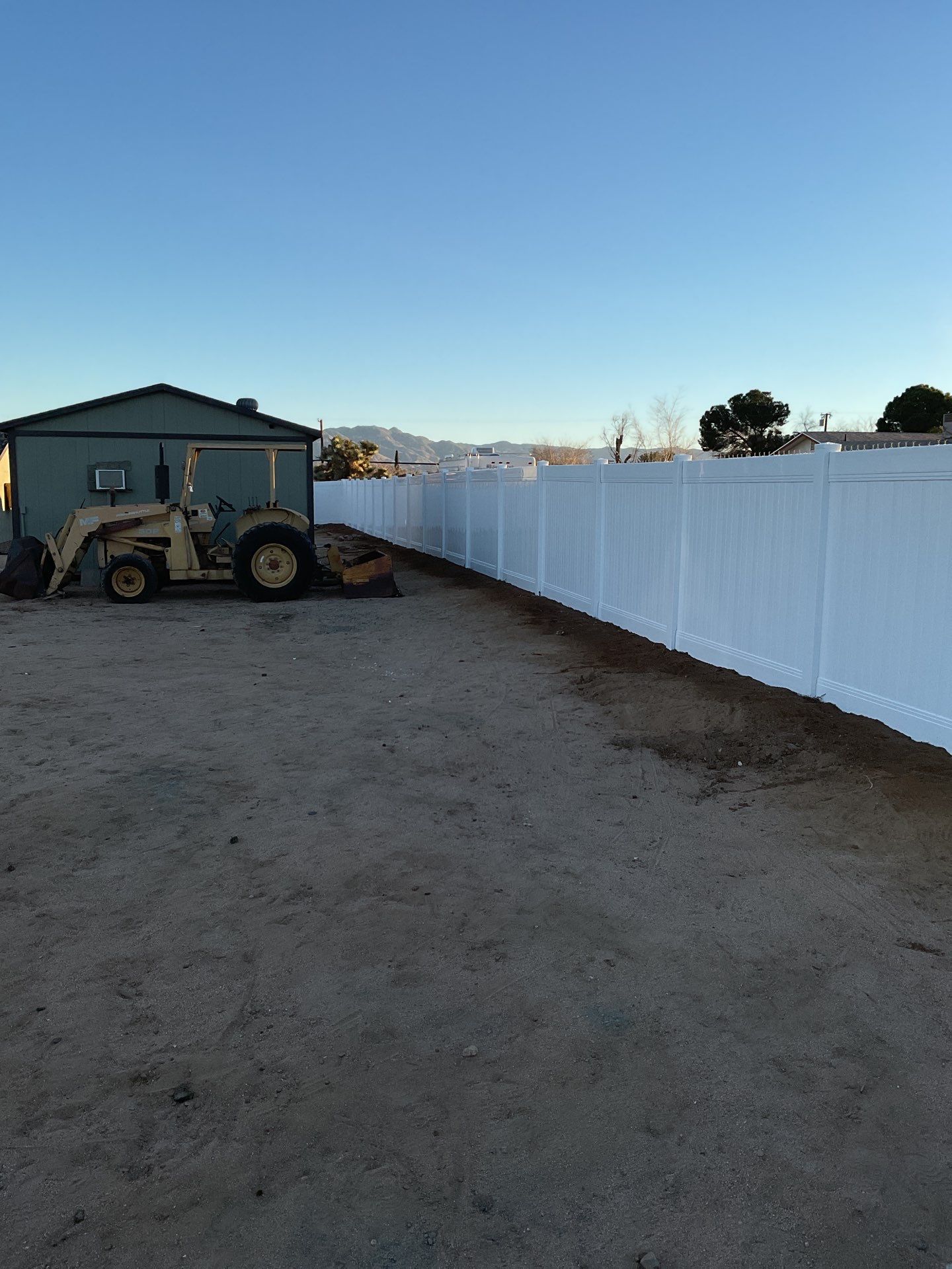 Replacement of old chain link fence by Fence Guys Inc. 