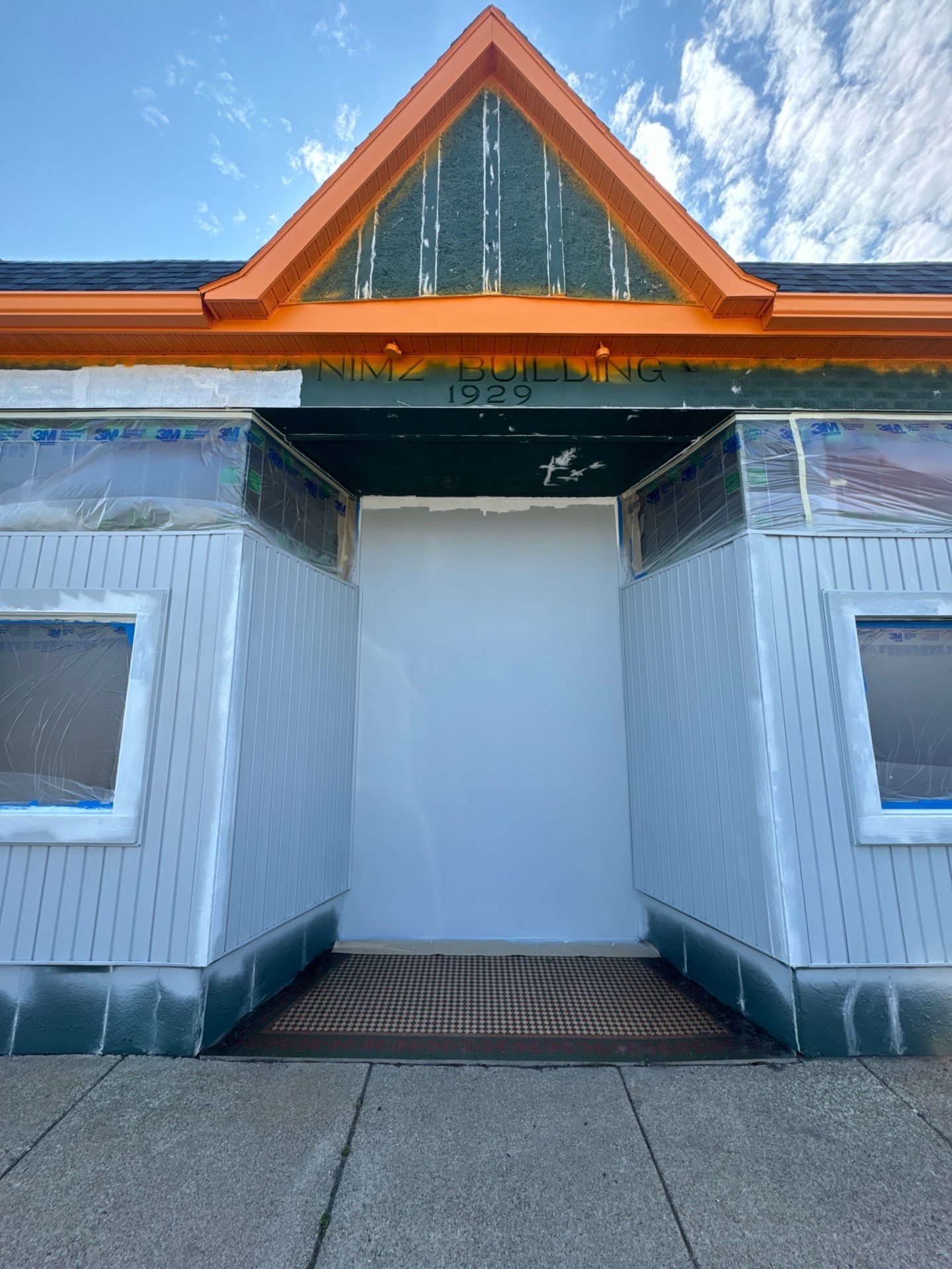 Exterior color change and Epoxy floor. by Gordon Painting