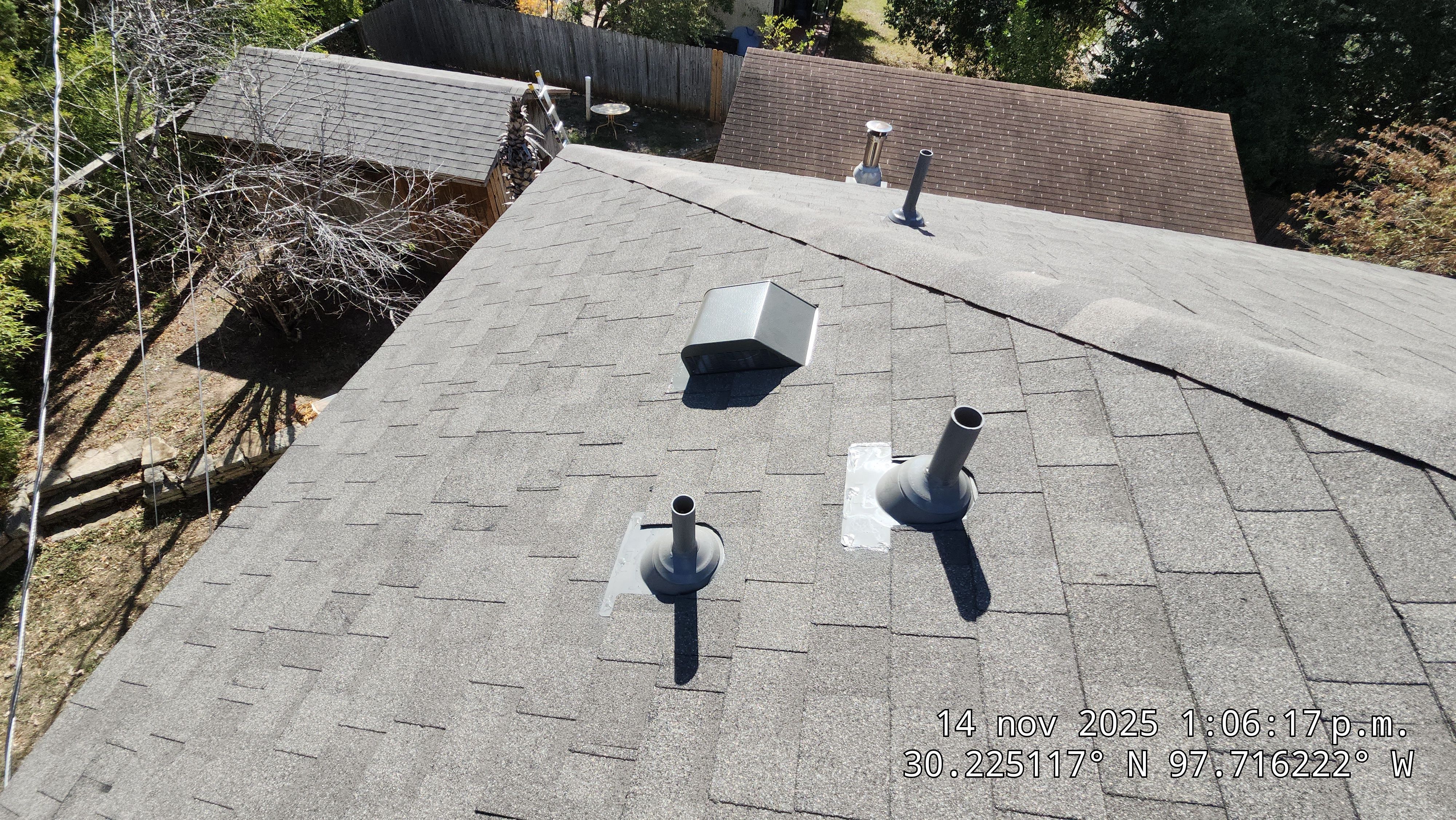 Asphalt Shingle Roof Repair and Decking Replacement in Austin by Caliber Restoration LLC