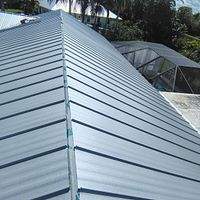 24ga 1" Nail-Strip Mill Finish by Total Roofing System The Metal Roof Experts
