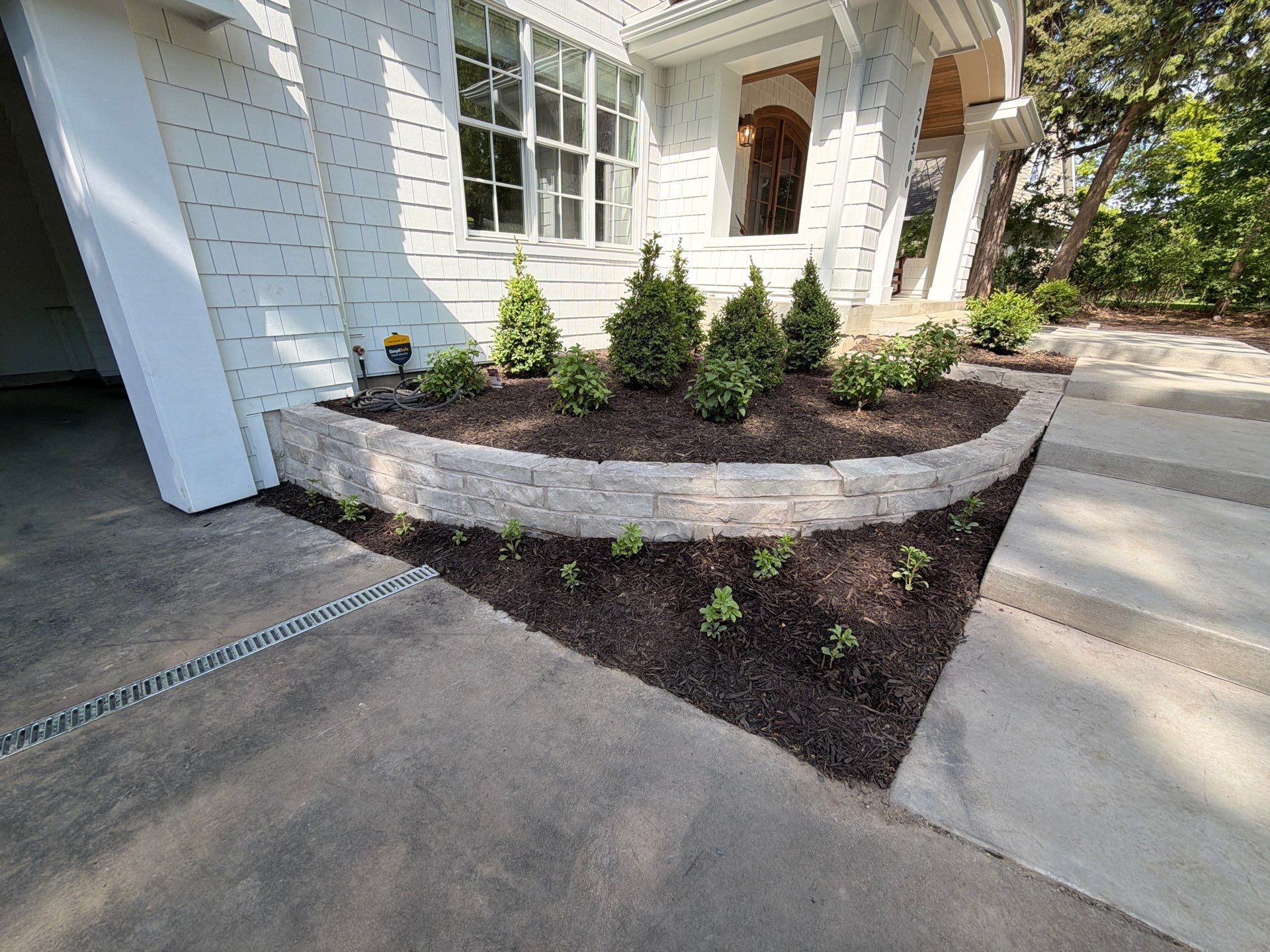 New build Landscape Renovation by Sota landscaping