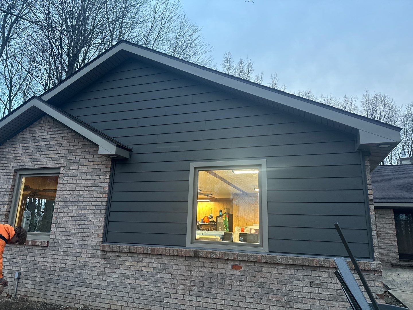 Siding Replacement using Alside S7 Cedar Mill Grain Composite by 180 Contractors