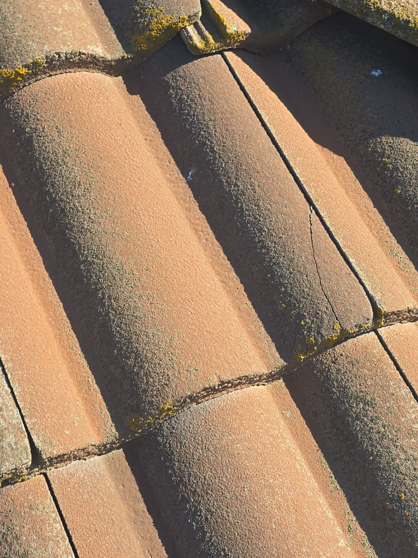 Tile Roof repair by Grandmark Service Company