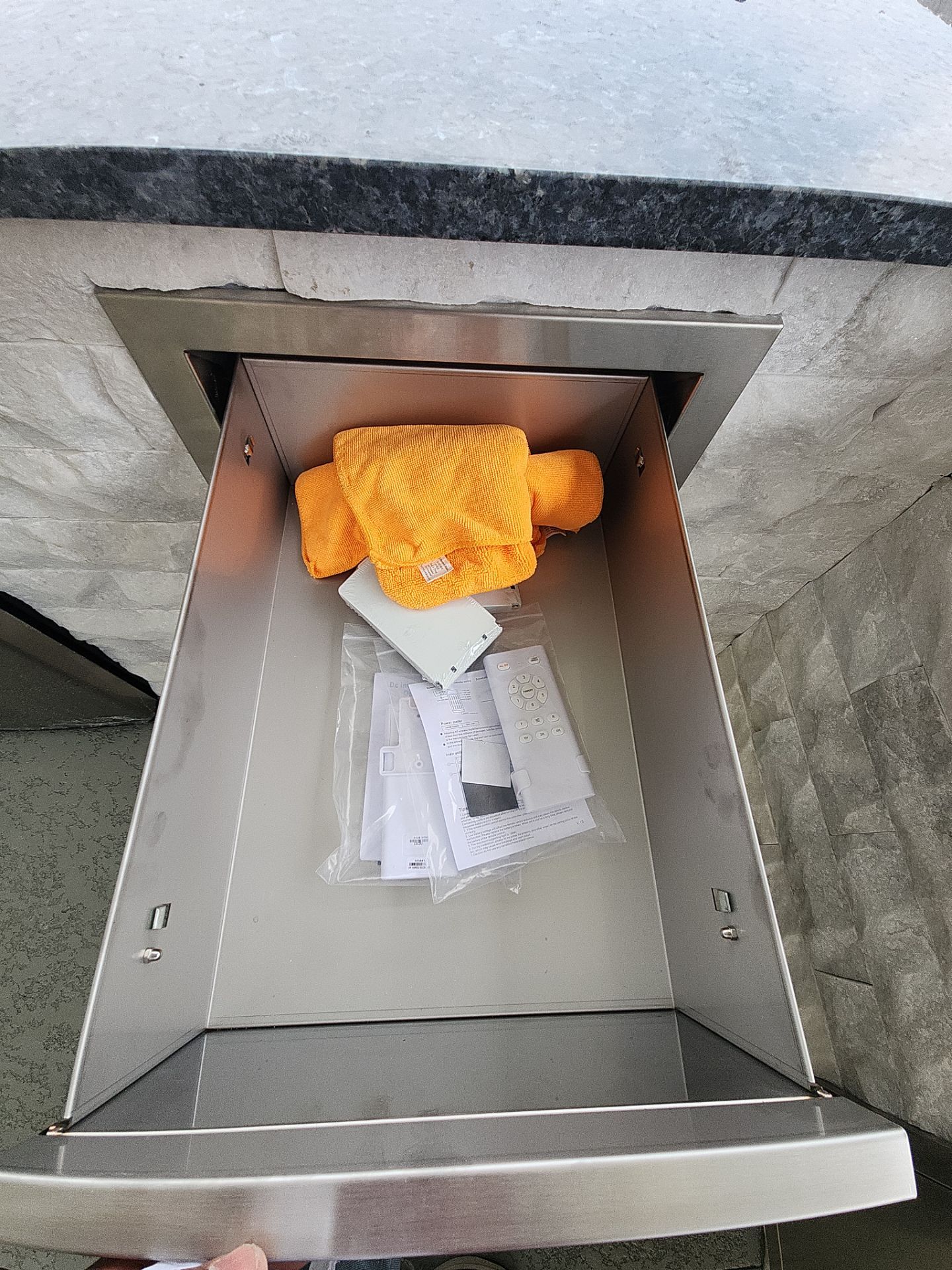 Patio and Summer Kitchen in Texas city by SophAlx LLC