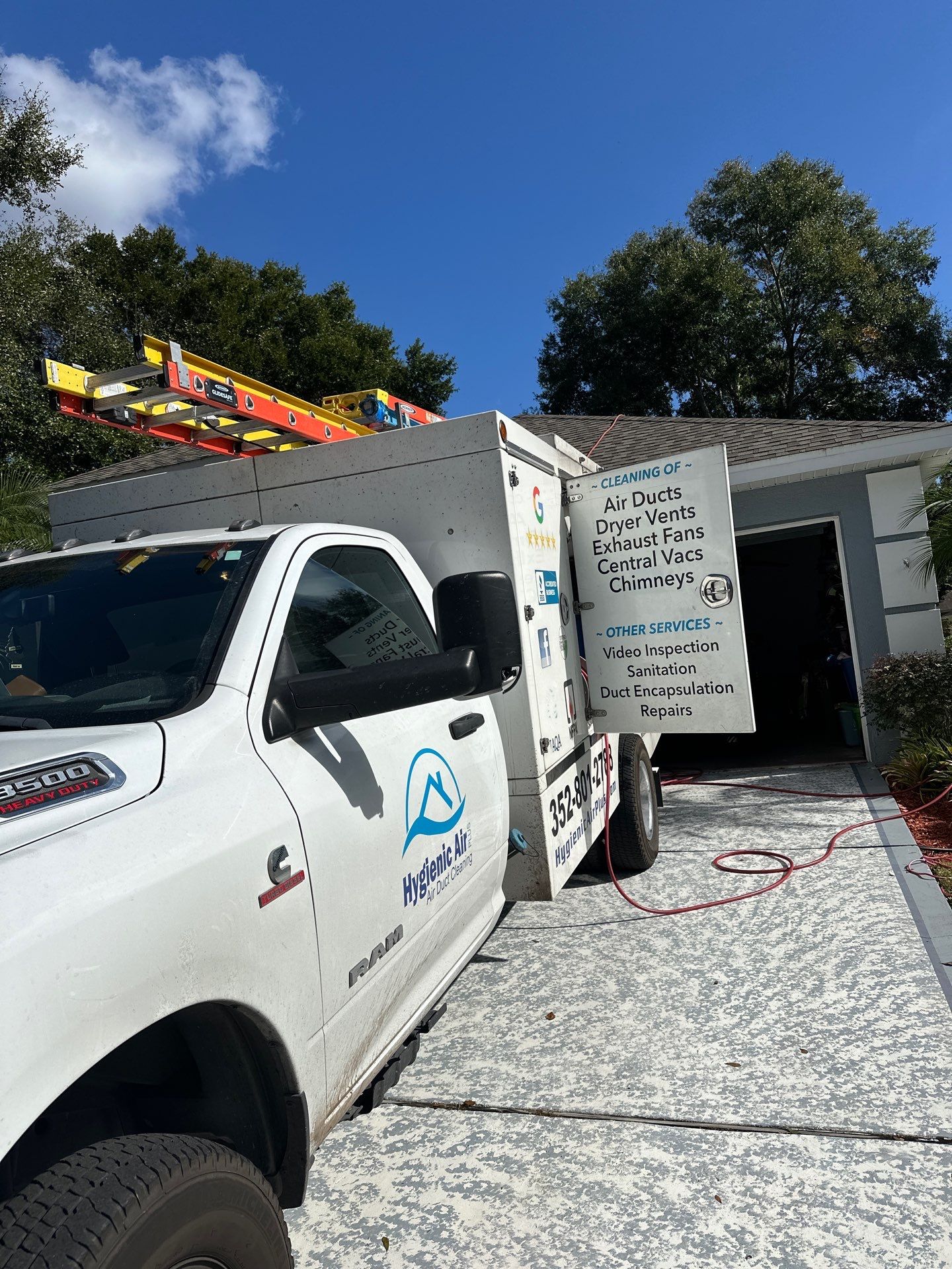 Air Duct Dryer Vent Cleaning Encapsulation Dryer Vent Repair in Clermont by Hygienic Air, Inc
