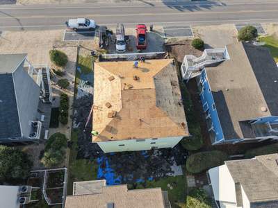 FORTIFIED Roof Replacement using CertainTeed Landmark Pro Max Def Georgetown Gray in Sunset Beach, NC