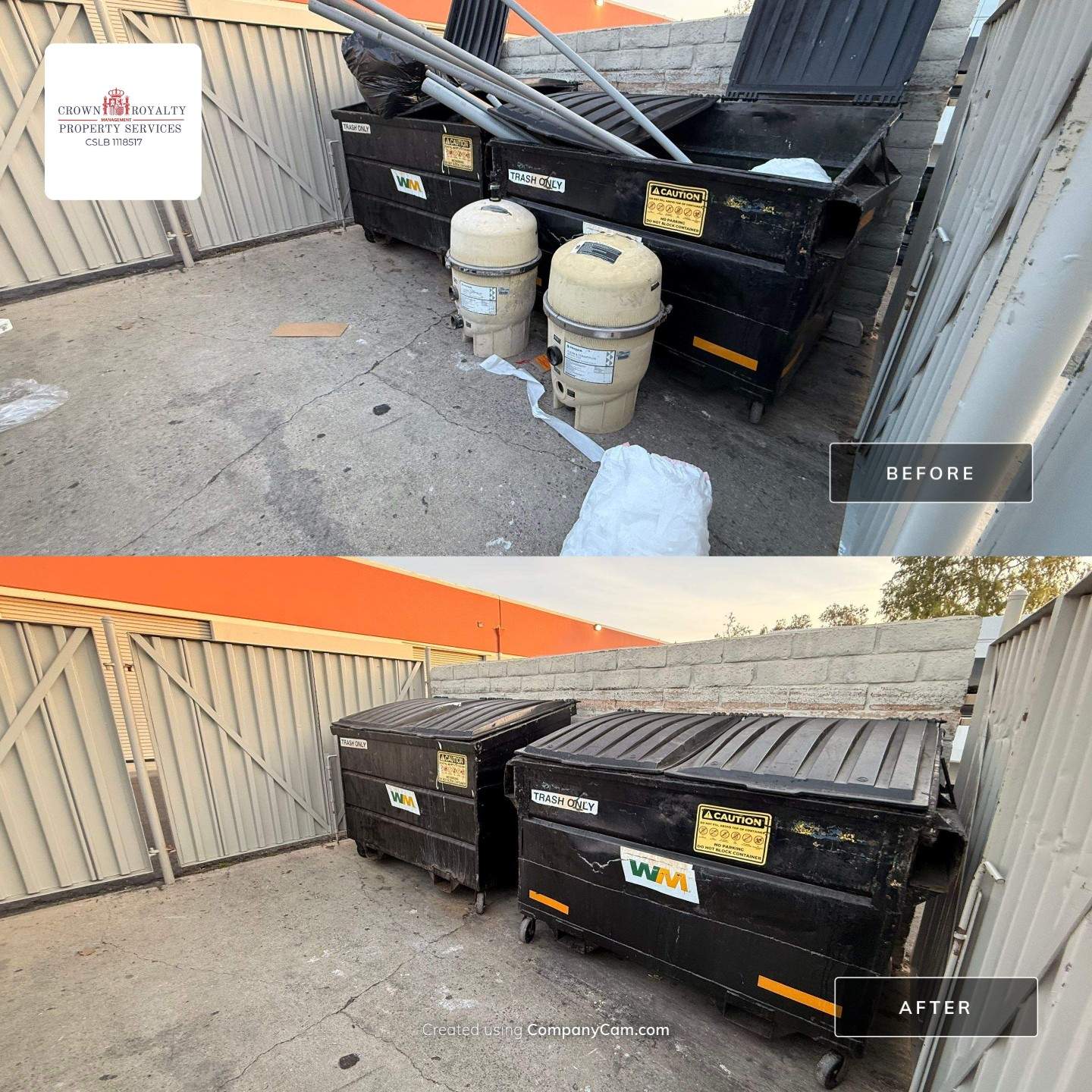 Before and After - ICSC by Crown Royalty Property Services 
