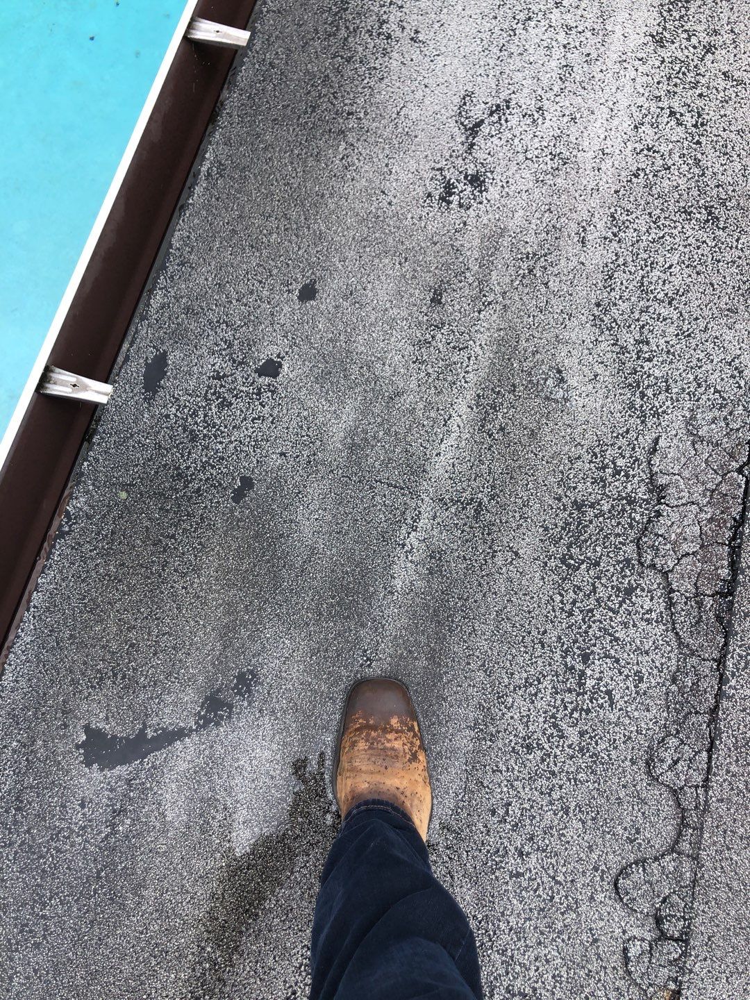 Residential Re-Roof using Polyglass Self-Adhered Flat Deck by First Due Roofing