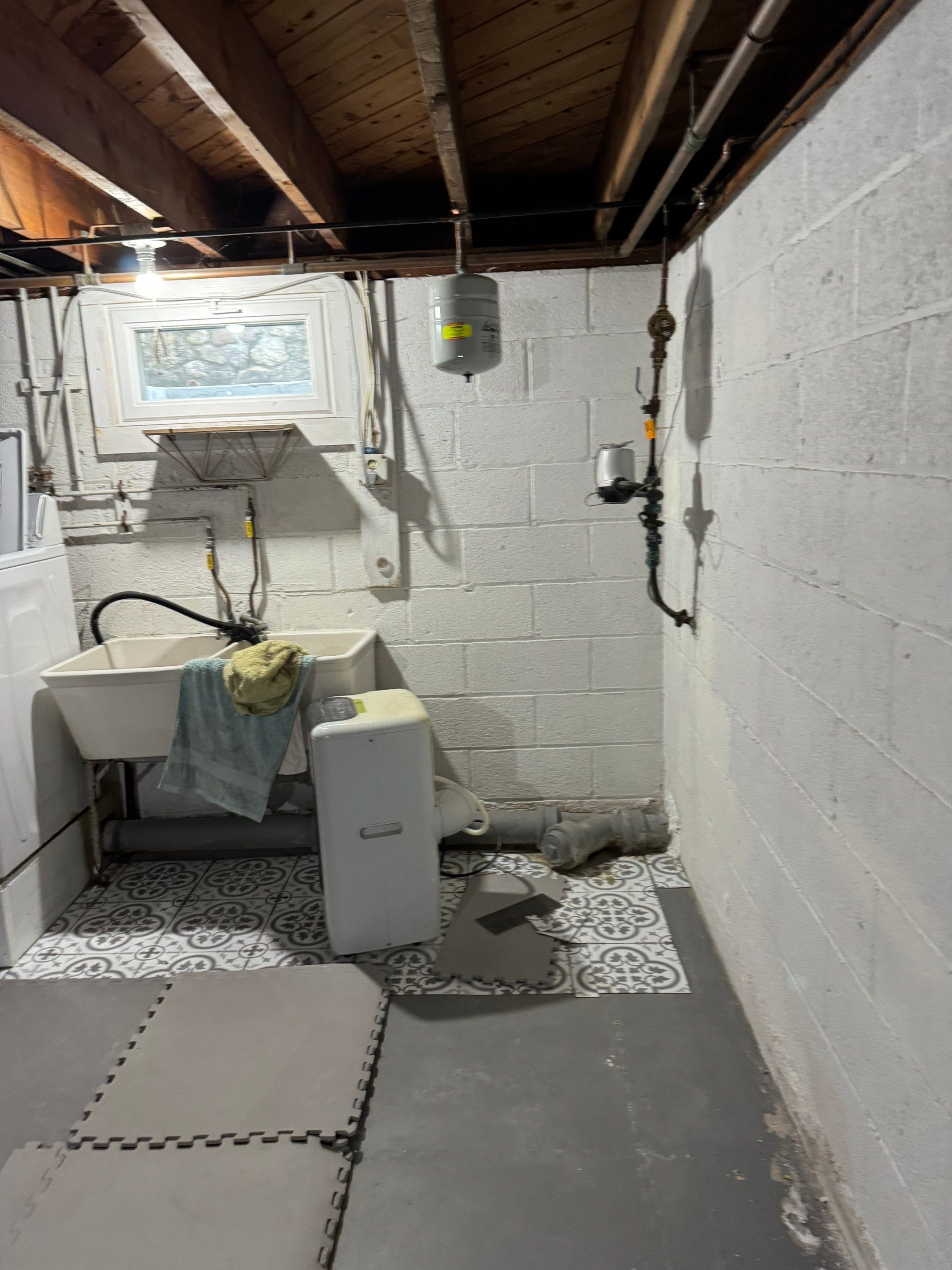 Interior French Drain Boonton NJ by Pure Service Pro, LLC 
