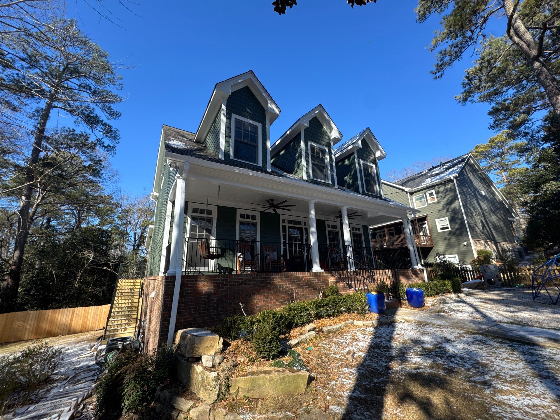 Full Exterior Home Painting and Trim Update in Atlanta by Swift Home Renovations