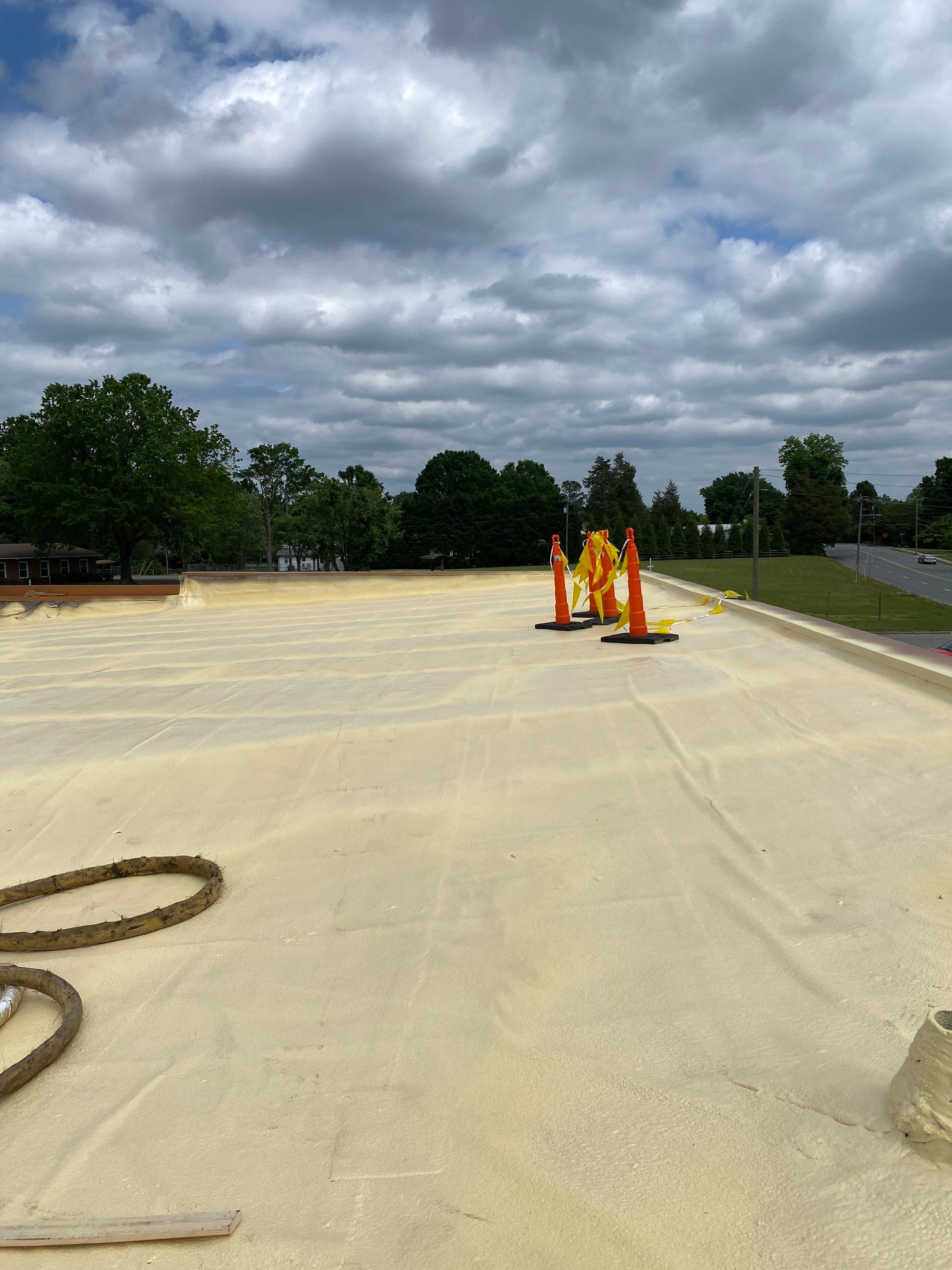 Spray Foam Roof  by Just In Time Roofing and Restoration