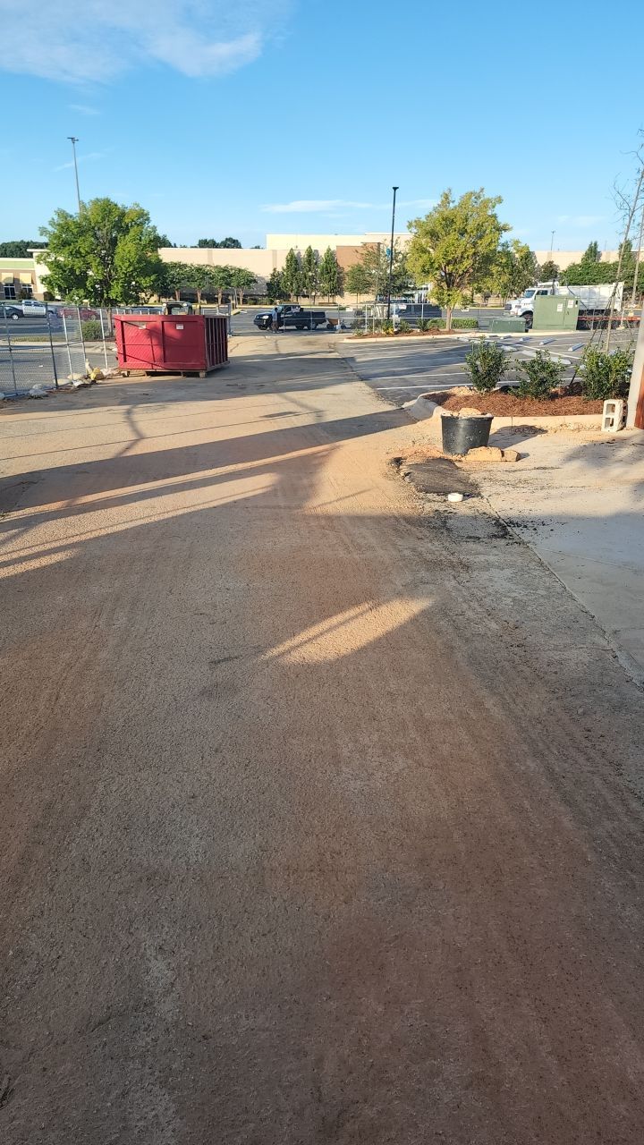Driveway Clean using cleaner by G&H Home Tech Pros LLC