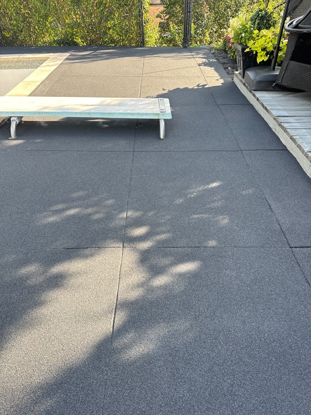 Pool Deck Project in Pittsburgh by Floors in a Day, Inc