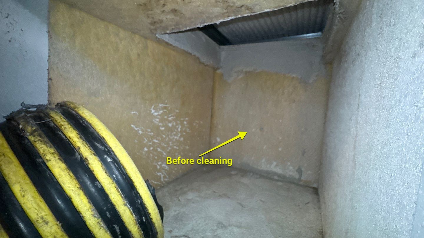 Air duct and Bathroom Exhaust Cleaning in Apopka by Hygienic Air, Inc