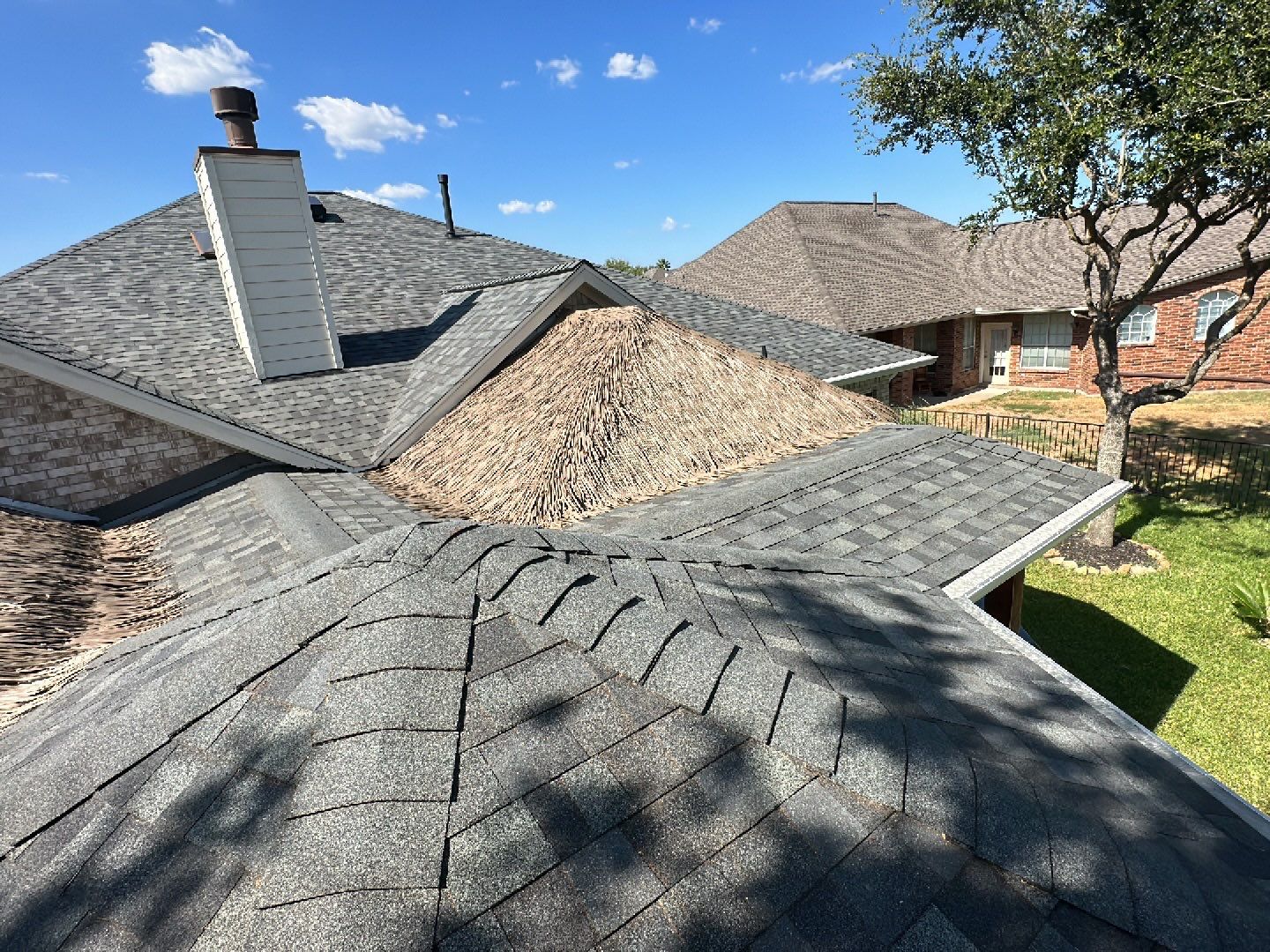 Residential Roofing Installation using Owen's Corning Duration (Lifetime) Shingles by Roof Repair Company