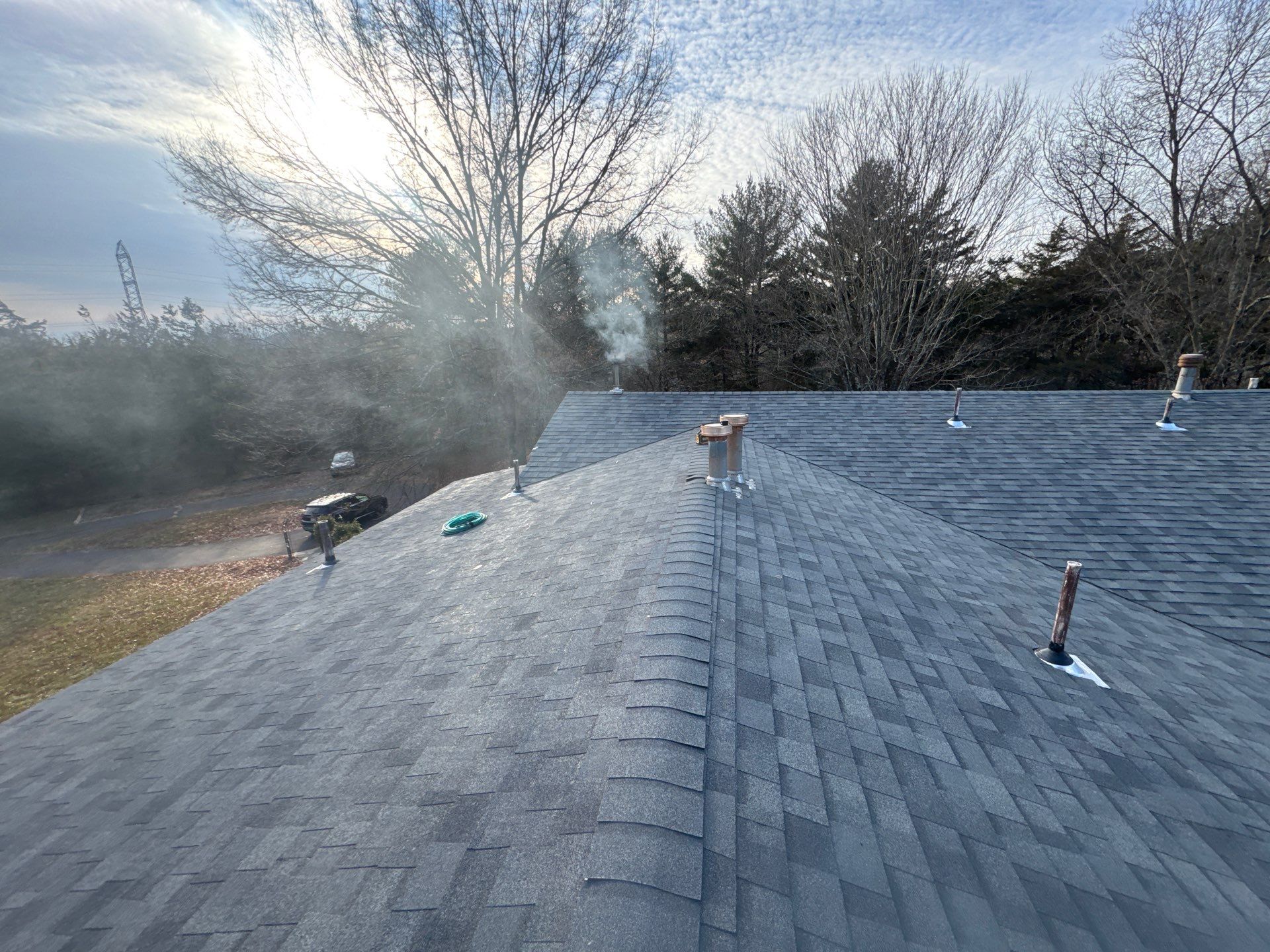 Oxford Gray Shingles by Reimagine Roofing