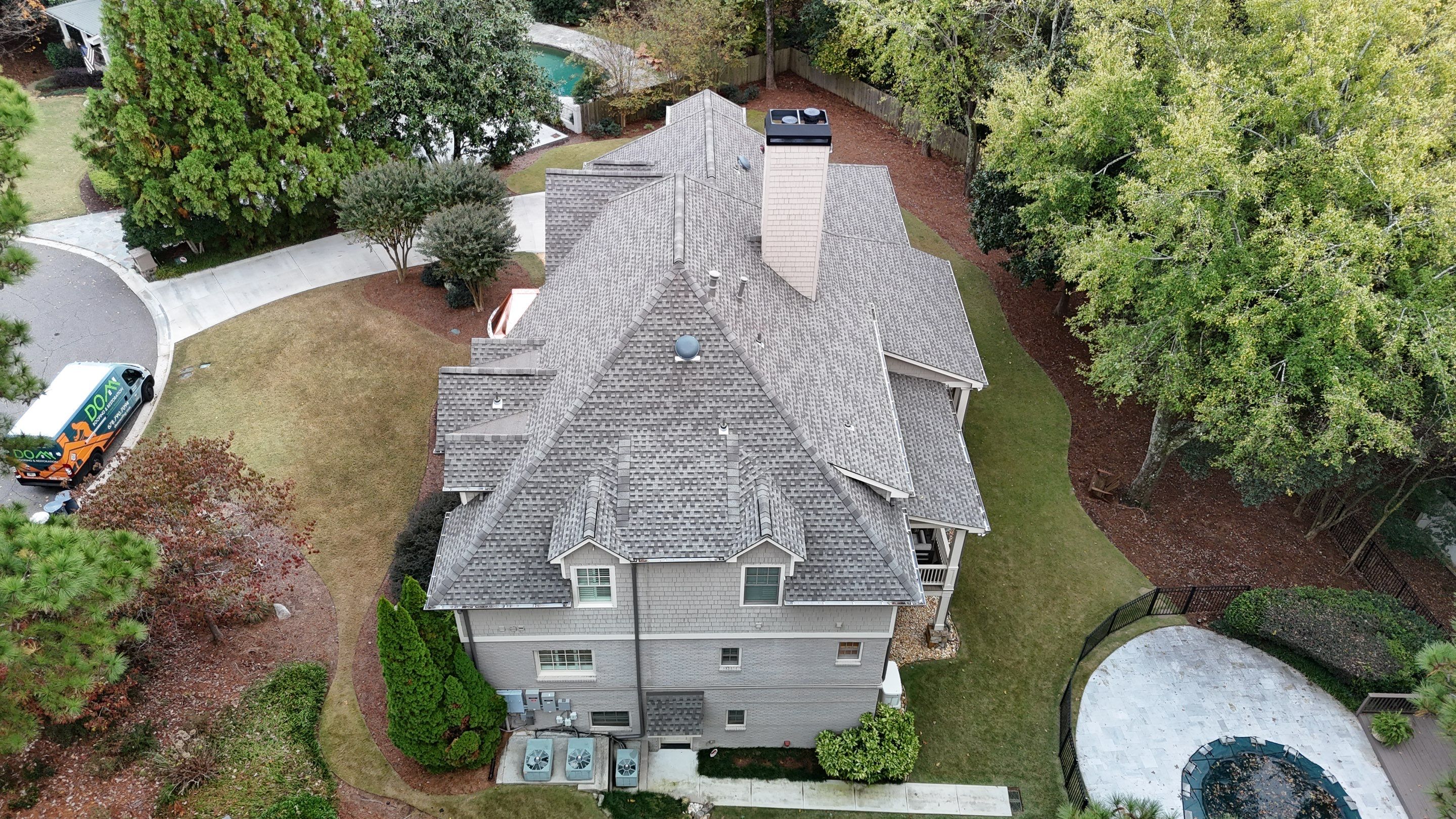 Ball Mill Ct  Dunwoody Roof Replacement  by Dom Roofing & Restoration