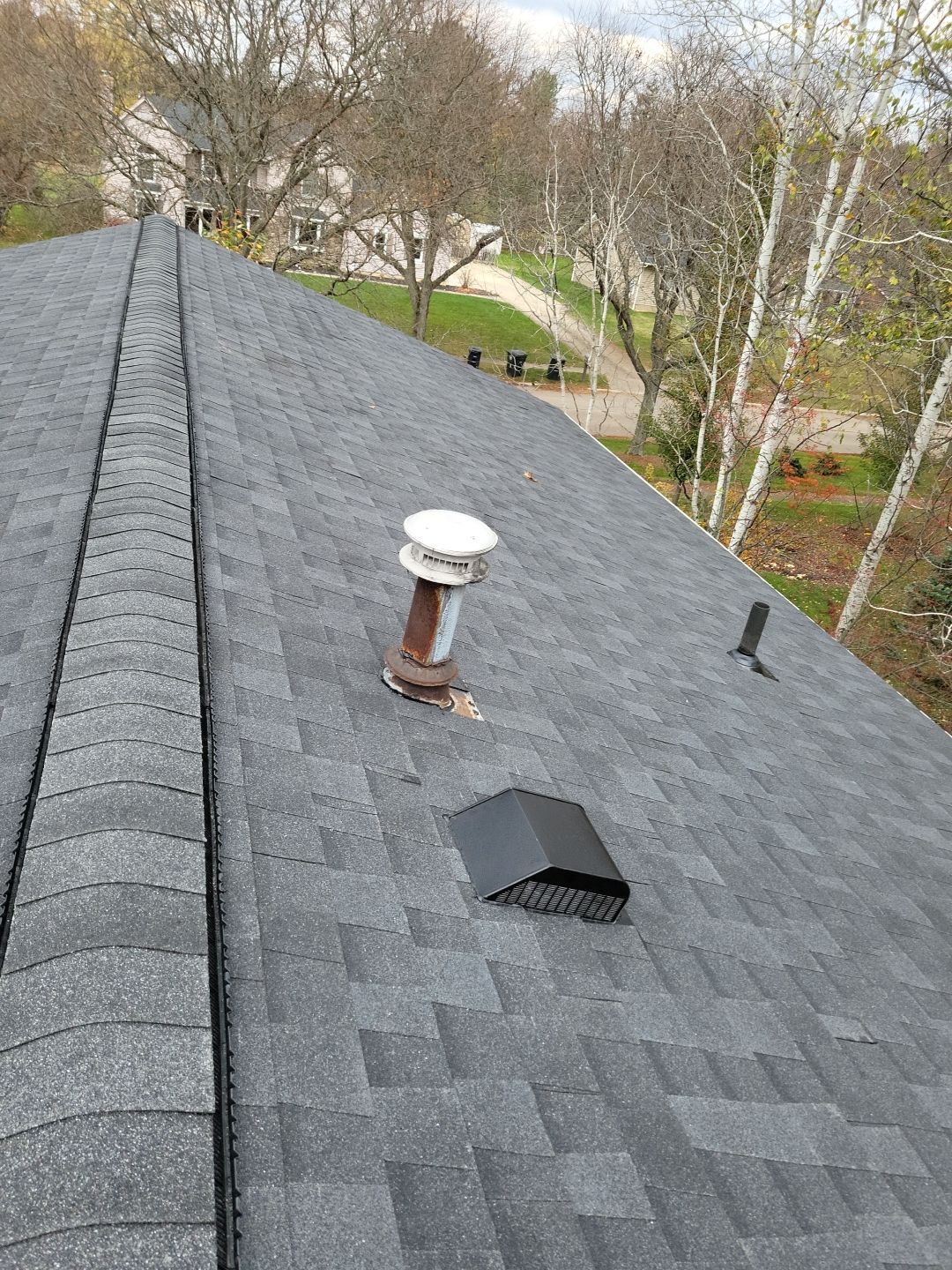 ATLAS PINNACLE COLOR: BLACK SHADOW DRIP EDGE: BLACK by Eagle Eye Roofing