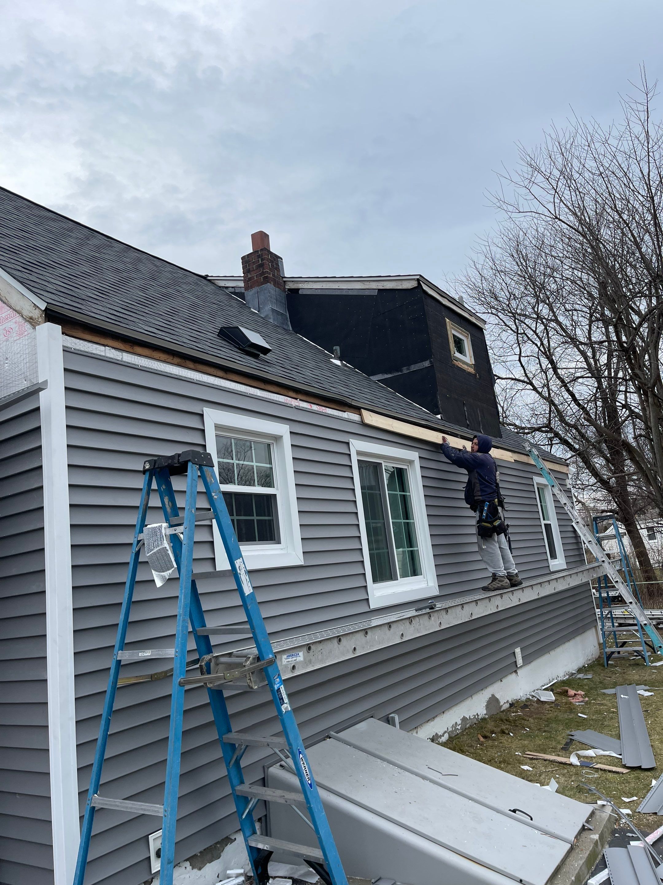 Transform your Home's Exterior with Our Roofing, Siding, Windows, and Carpentry services by A Plus Exterior