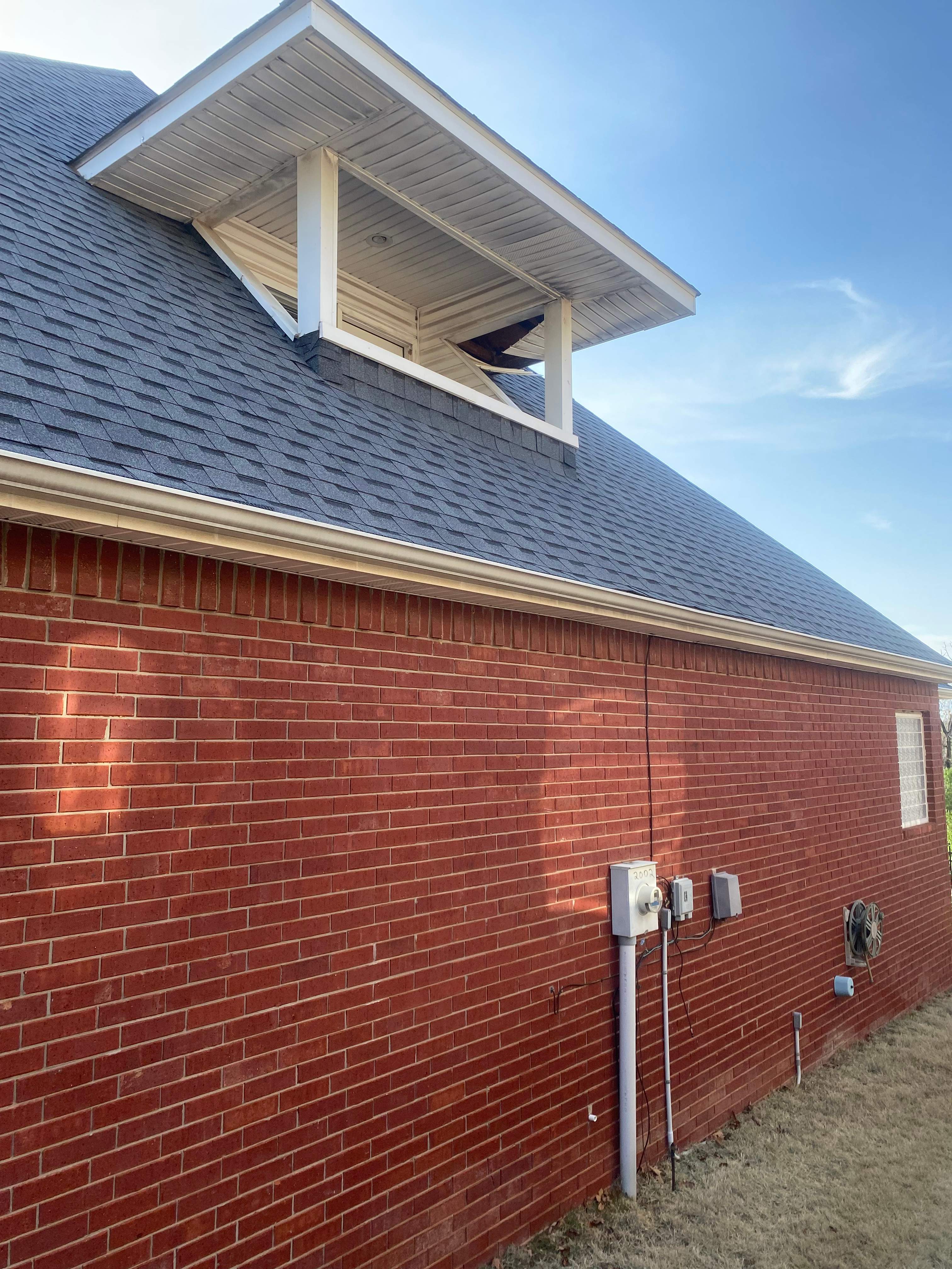 Soffit Repair using Norandex by In & Out Construction & Remodeling, LLC