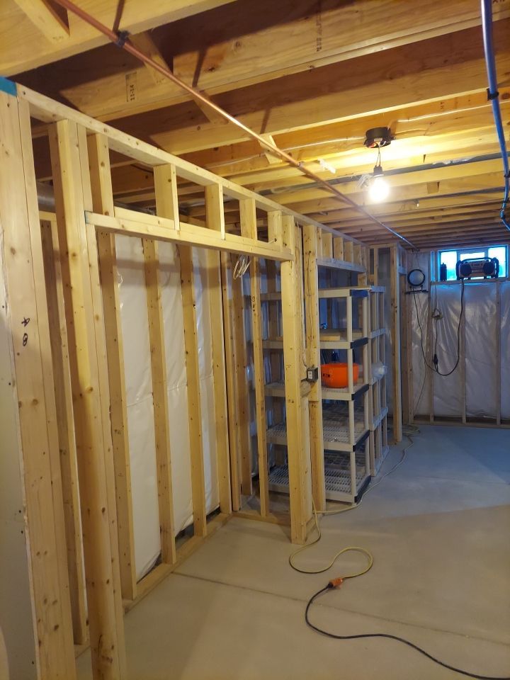 Basement Remodel by Ivy Lea Construction