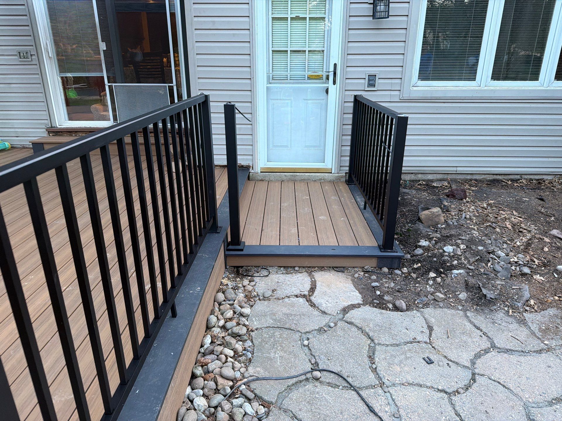 Deck Resurface In Richboro PA With Pergola by deck guardian