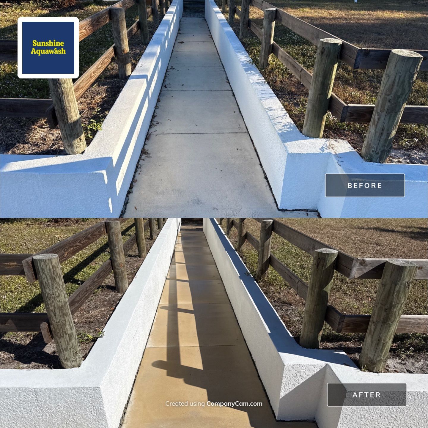 HOA Community Cleaning in River Wind | Sidewalk & Curb Pressure Washing in Bradenton, FL by Sunshine AquaWash