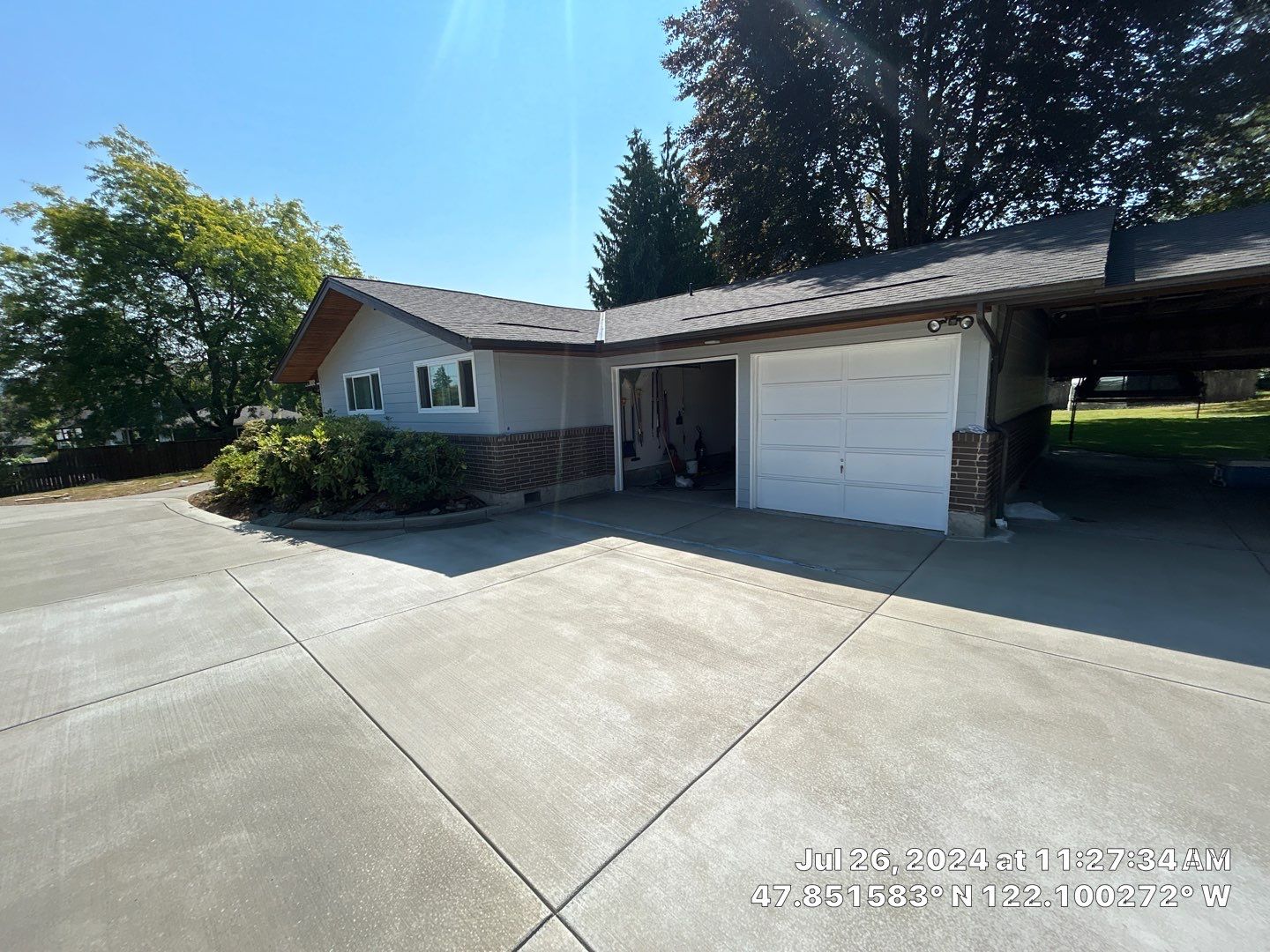 Rodd | Concrete Driveway Extentension by Jireh Asphalt & Concrete Inc 