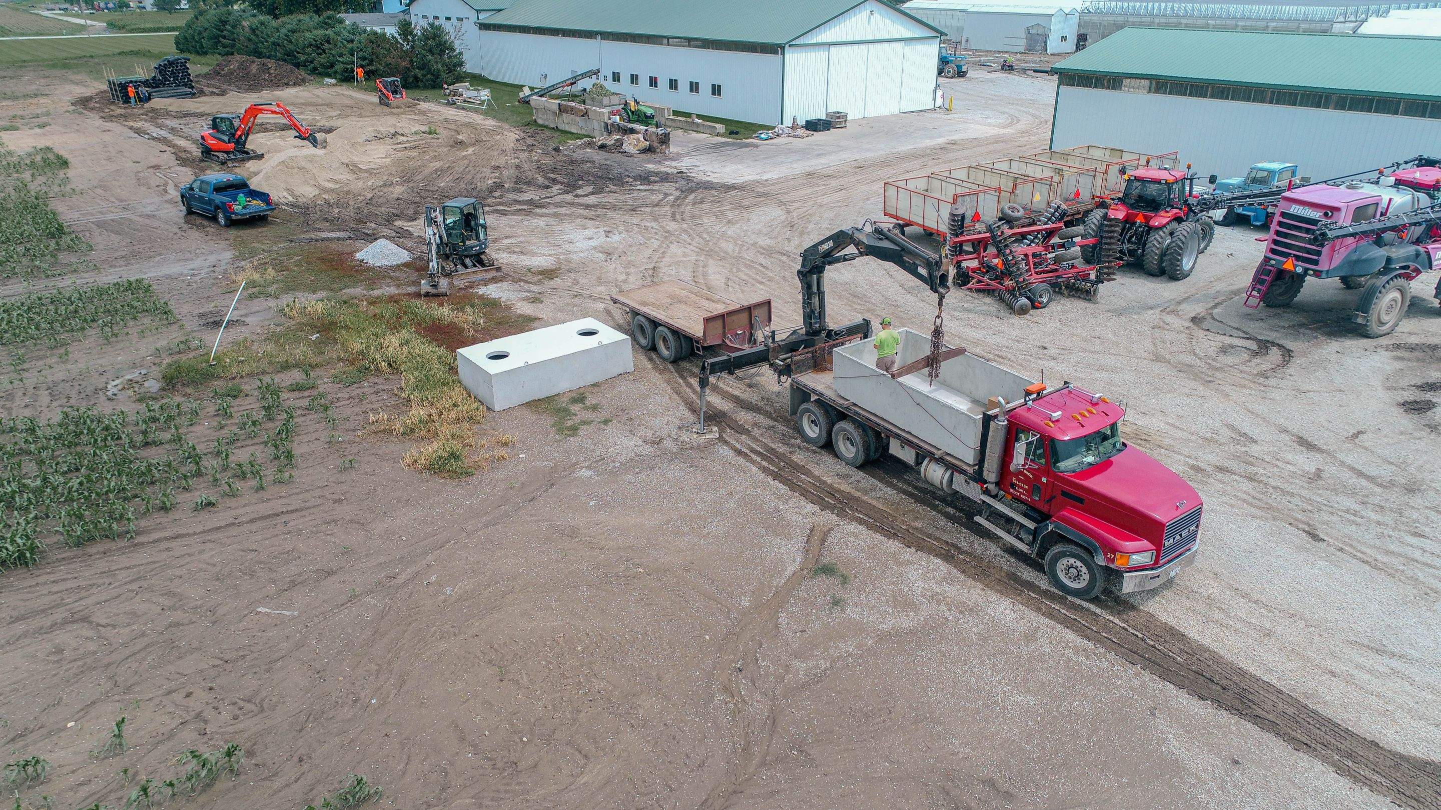 Sunrise Greenhouse Commercial Wastewater System by Allied Water Services