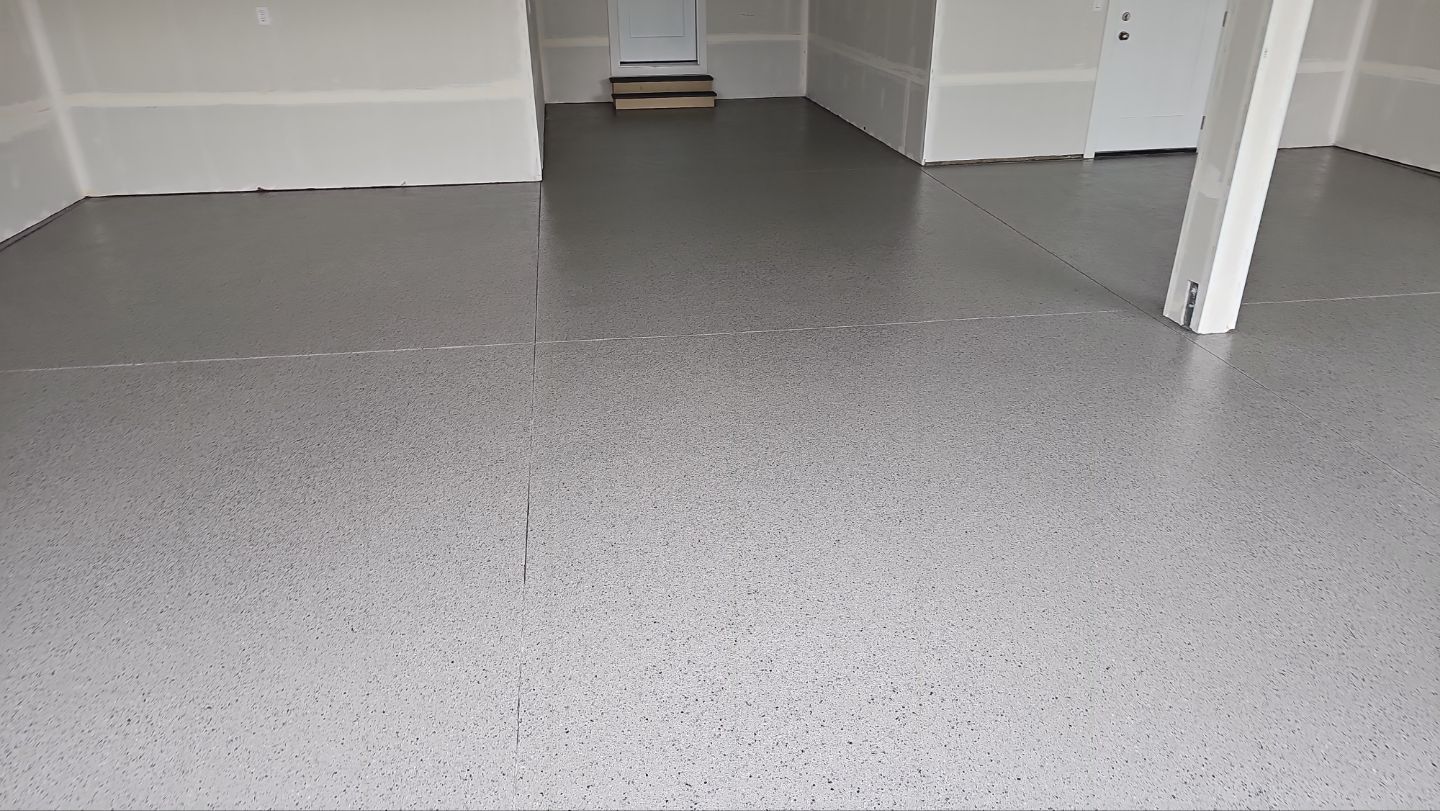Garage Transformation using Denali Hybrid by Croc Coatings, LLC