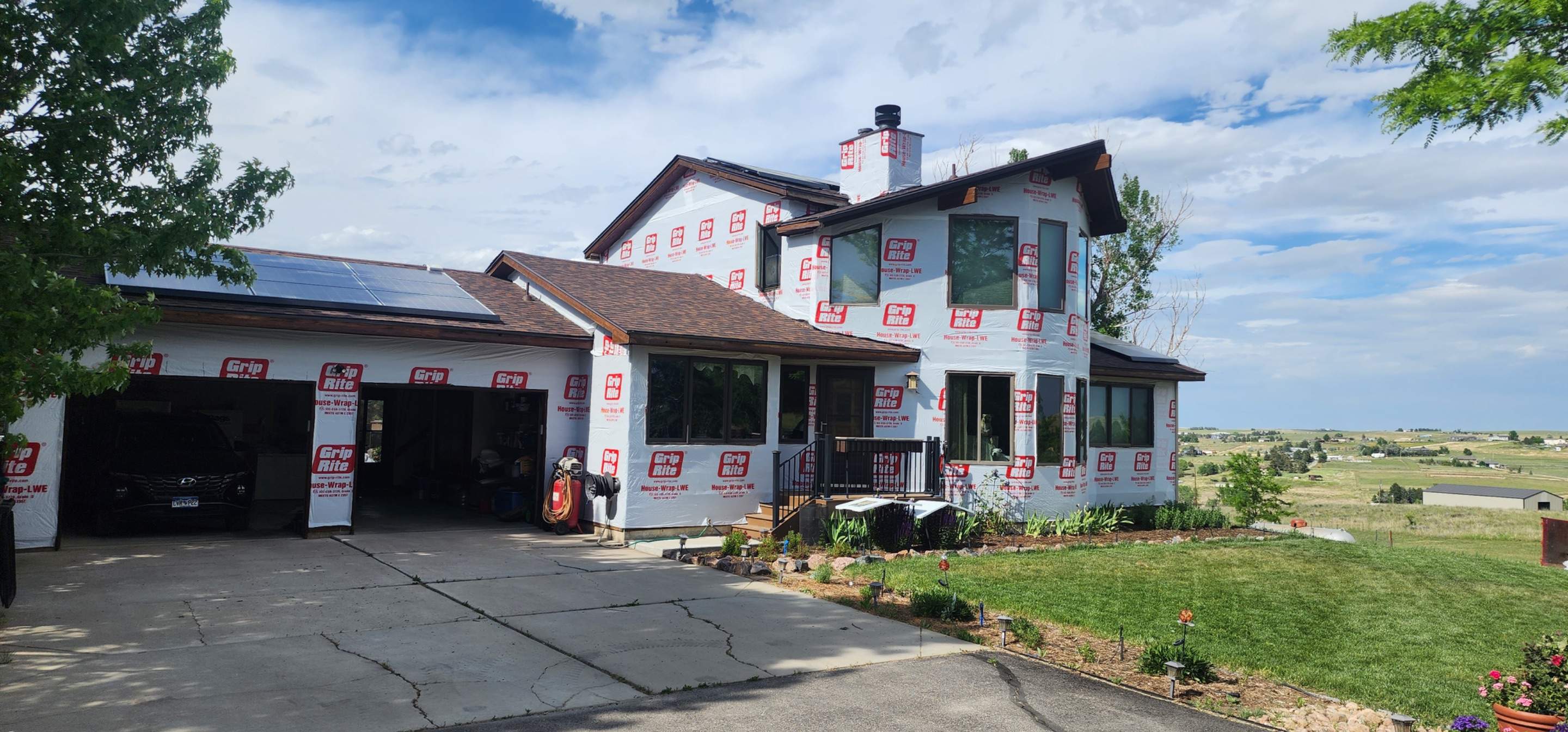 Completion Coming Soon! Diamond Kote transformation by 1st choice windows and siding