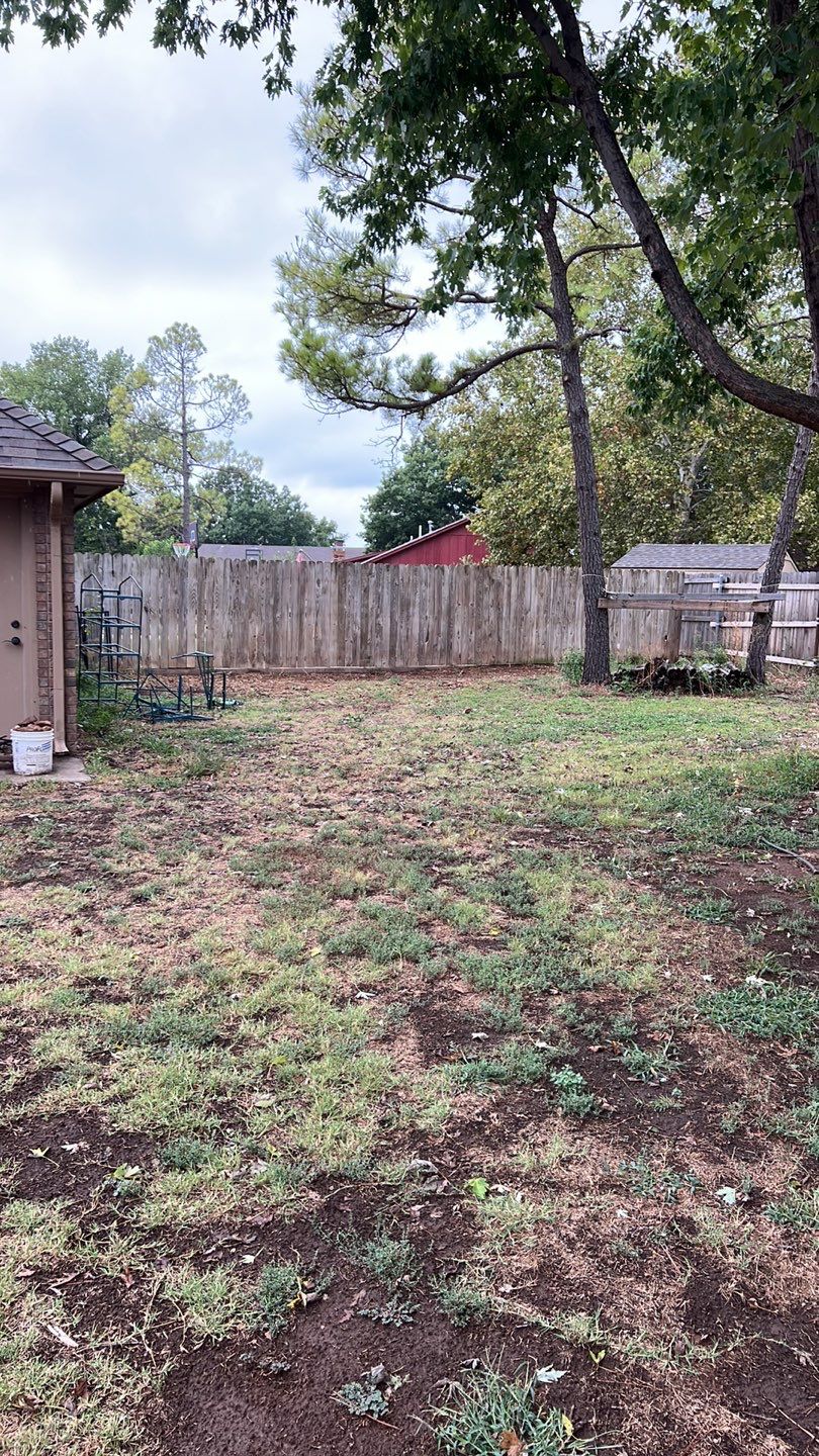 Tree removal , Concrete, Pergola, and sod install  by Clays Services Inc