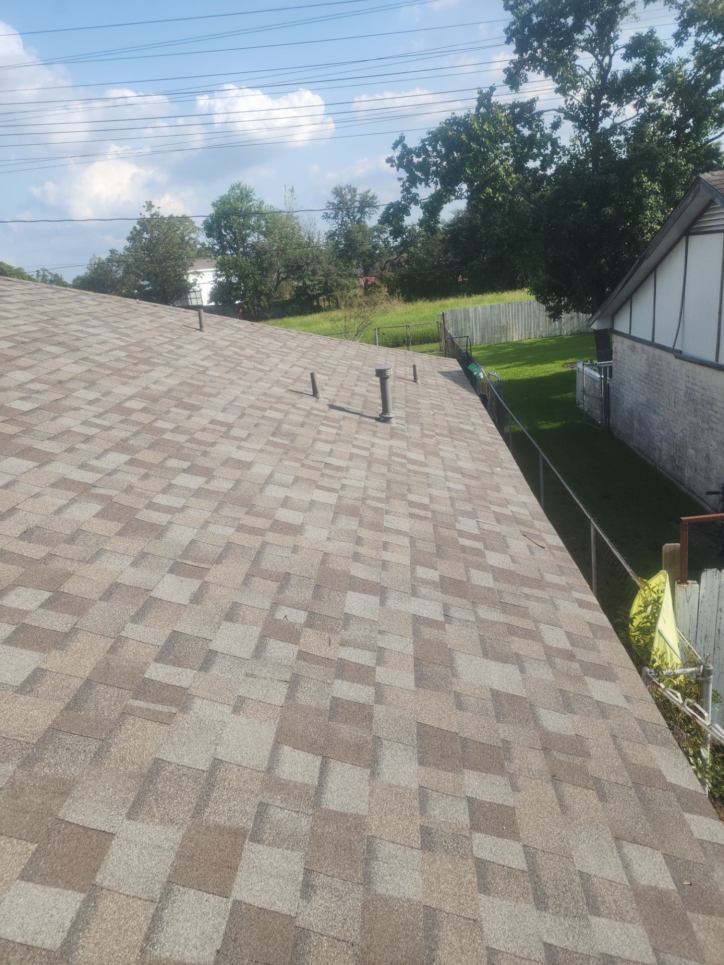Residential Roofing Installation using Owen's Corning Duration (Lifetime) Shingles by Roof Repair Company