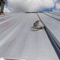24ga 1" Nail-Strip Mill Finish by Total Roofing System The Metal Roof Experts