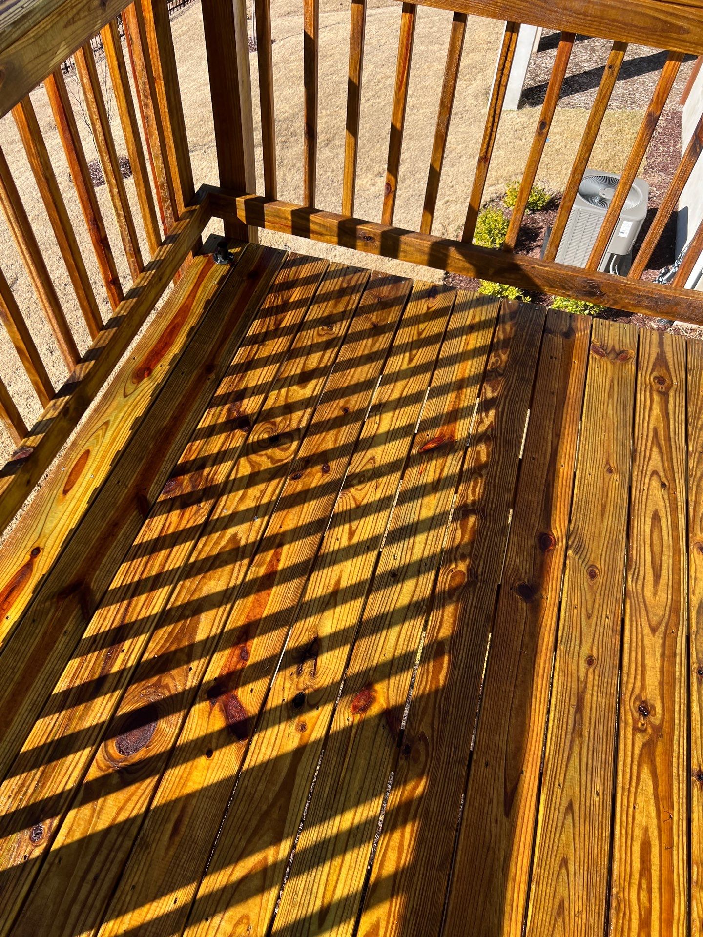 Coated Deck using Wood Sealant by DuraSeal