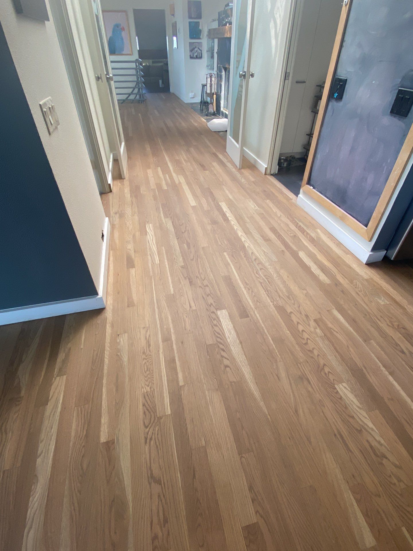 Refinished White Oak by Footprints Floors South Sacramento