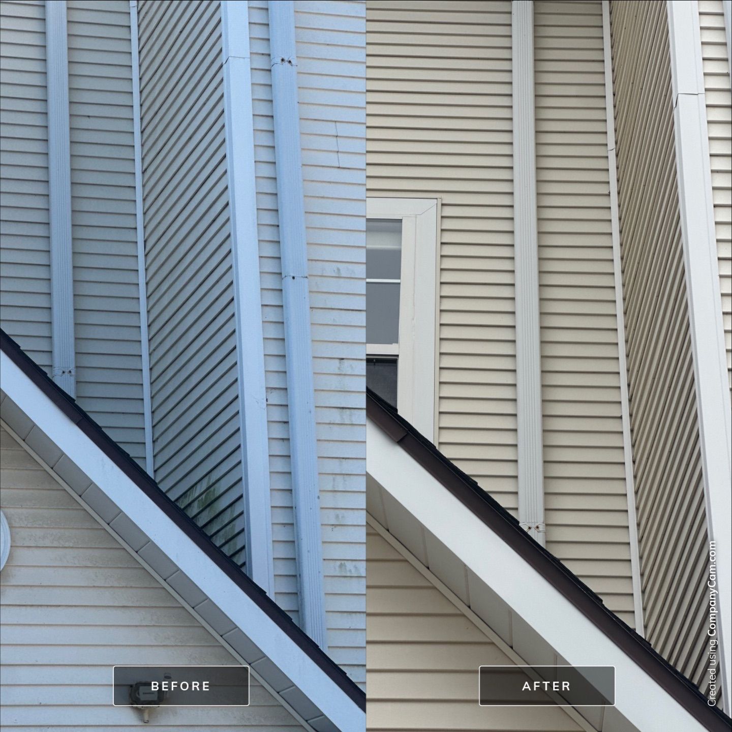 Extended Stay America West Dundee Building Wash by Simmons Power & Soft Washing