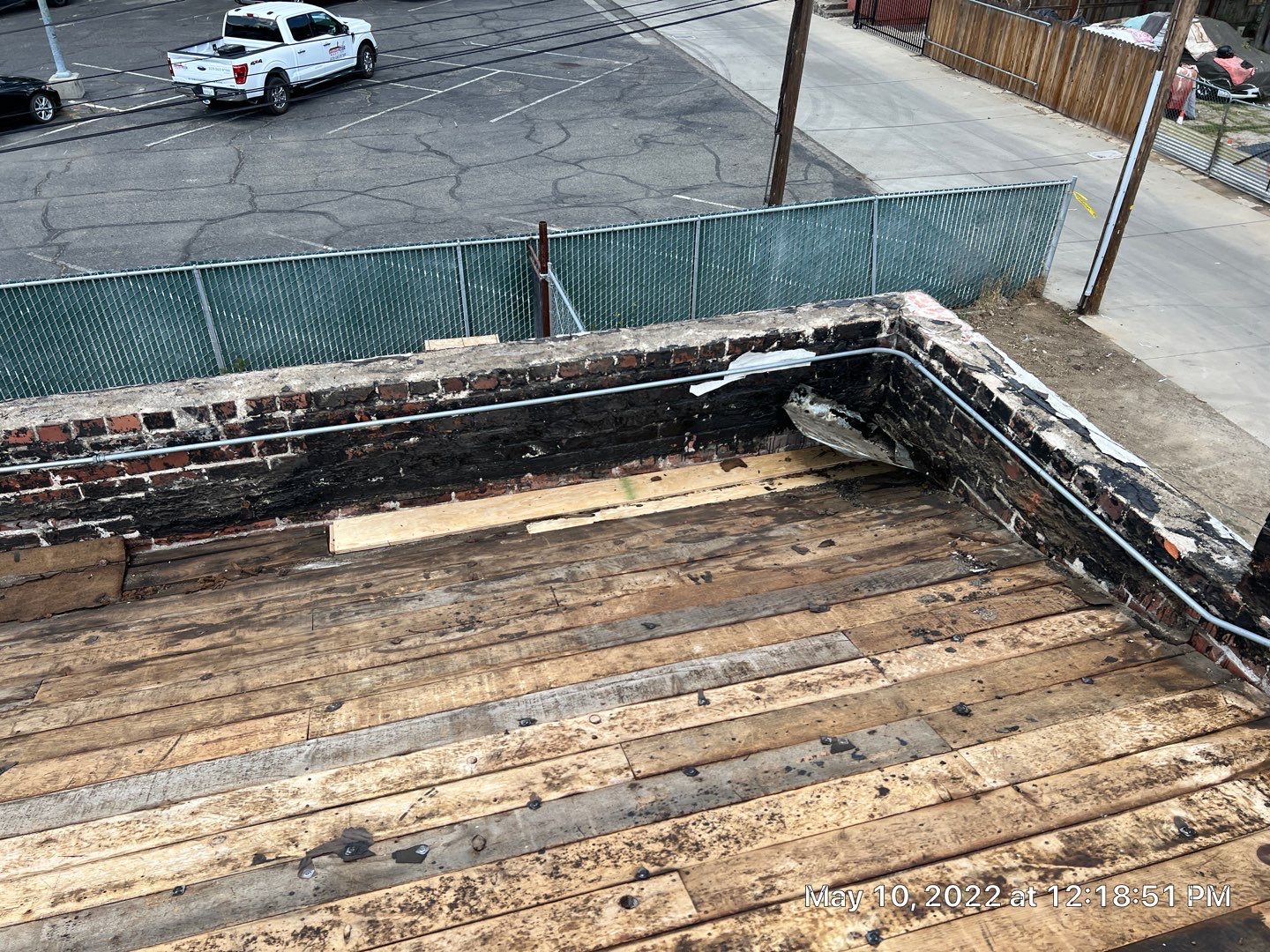 Commercial Roofing Installation using Conklin BenchPly system with PUMA top coat (imbedded fabric system) by Straight Edge Roofing Inc