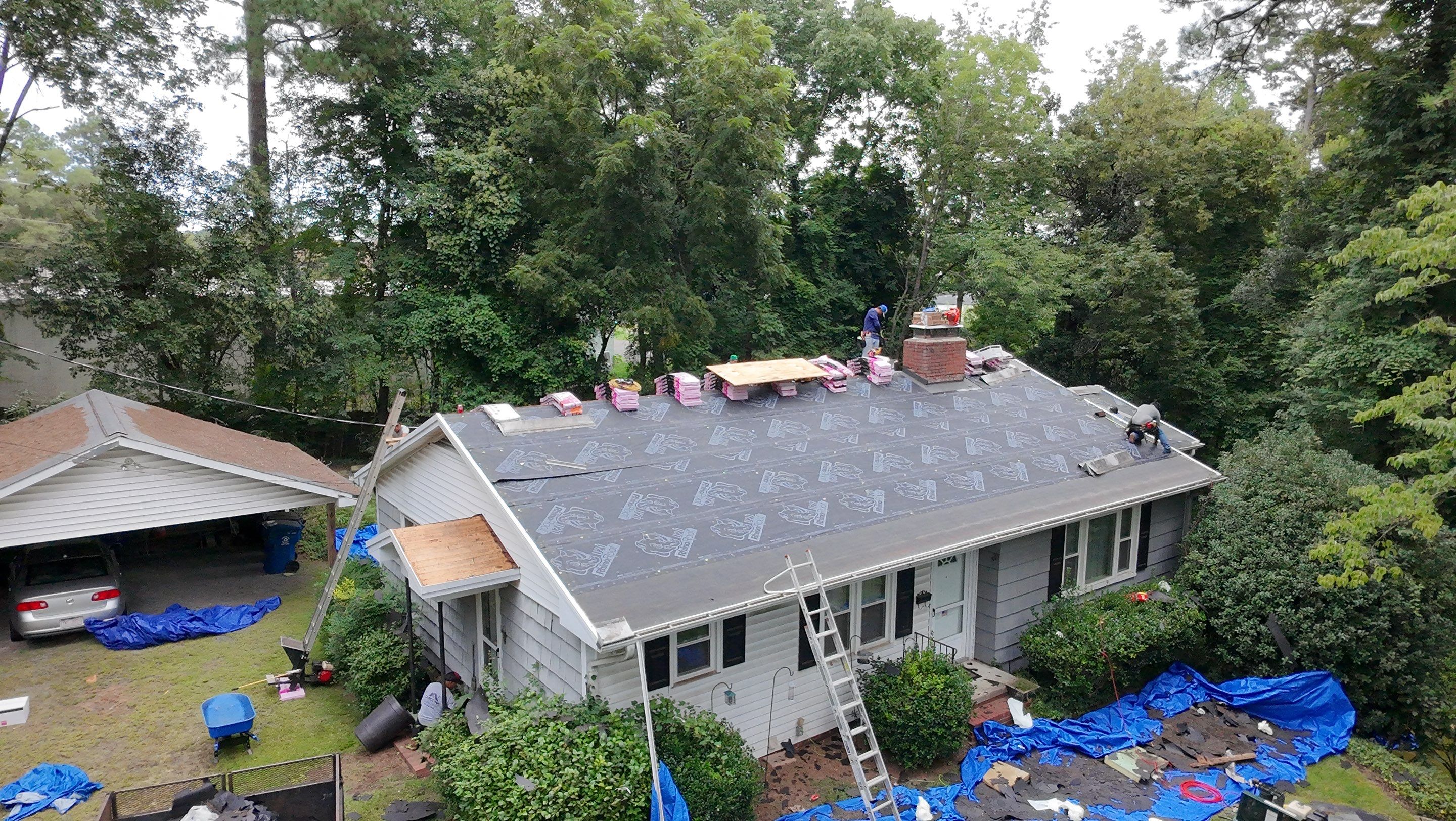 Complete Roof Replacement in- Durham, NC by Carolina Professional Roofing, Inc
