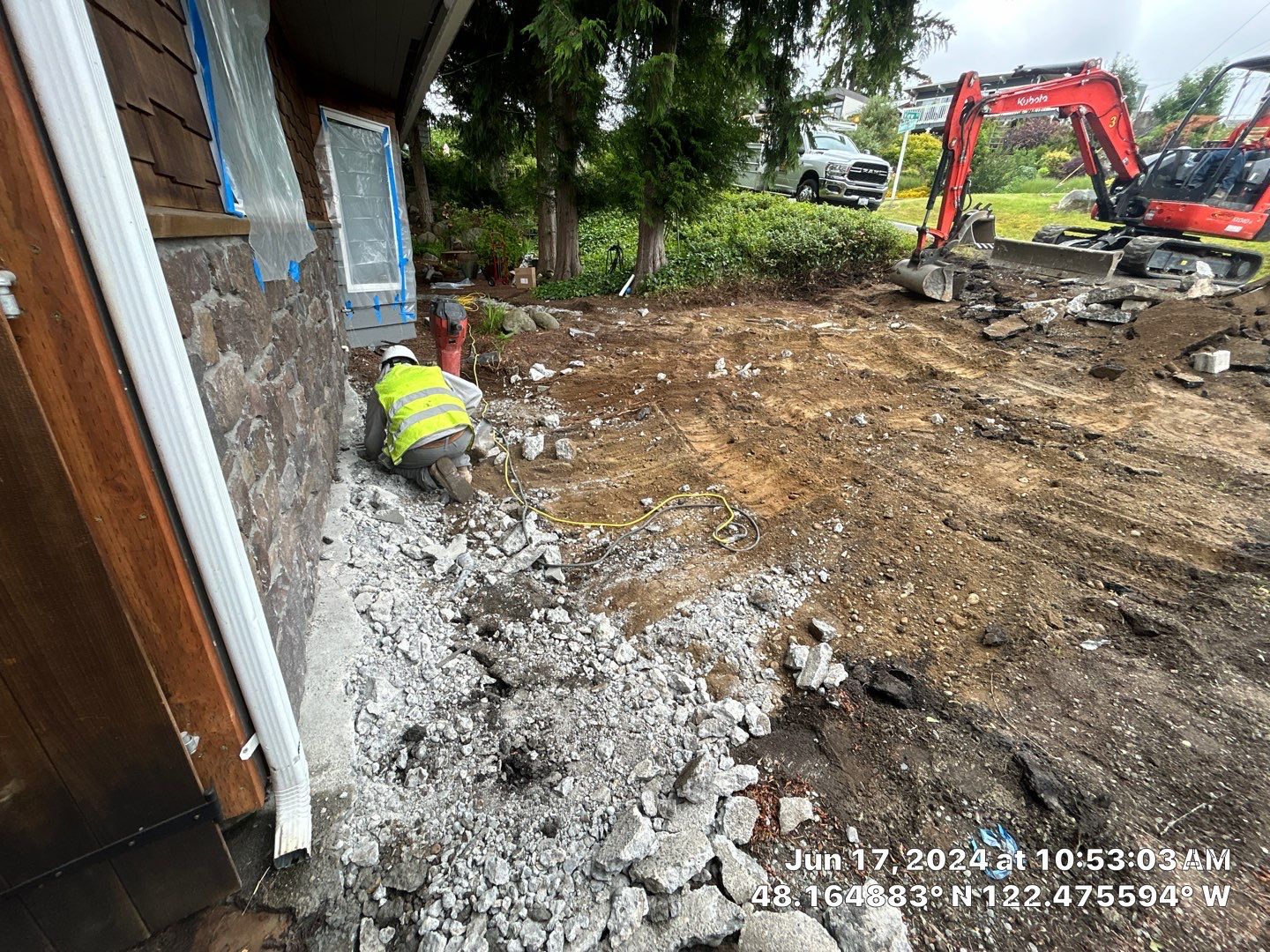 Gerry | Concrete Driveway & Walkway by Jireh Asphalt & Concrete Inc 