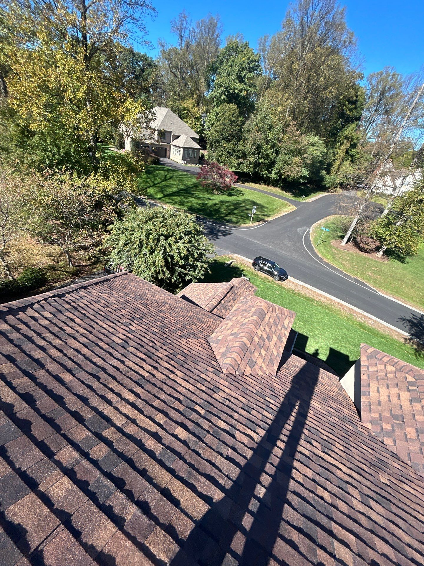 Great Falls : Residential Roof Replacement with CertainTeed Landmark Pro in Max Def Burnt Sienna  by RM Banning, Inc.