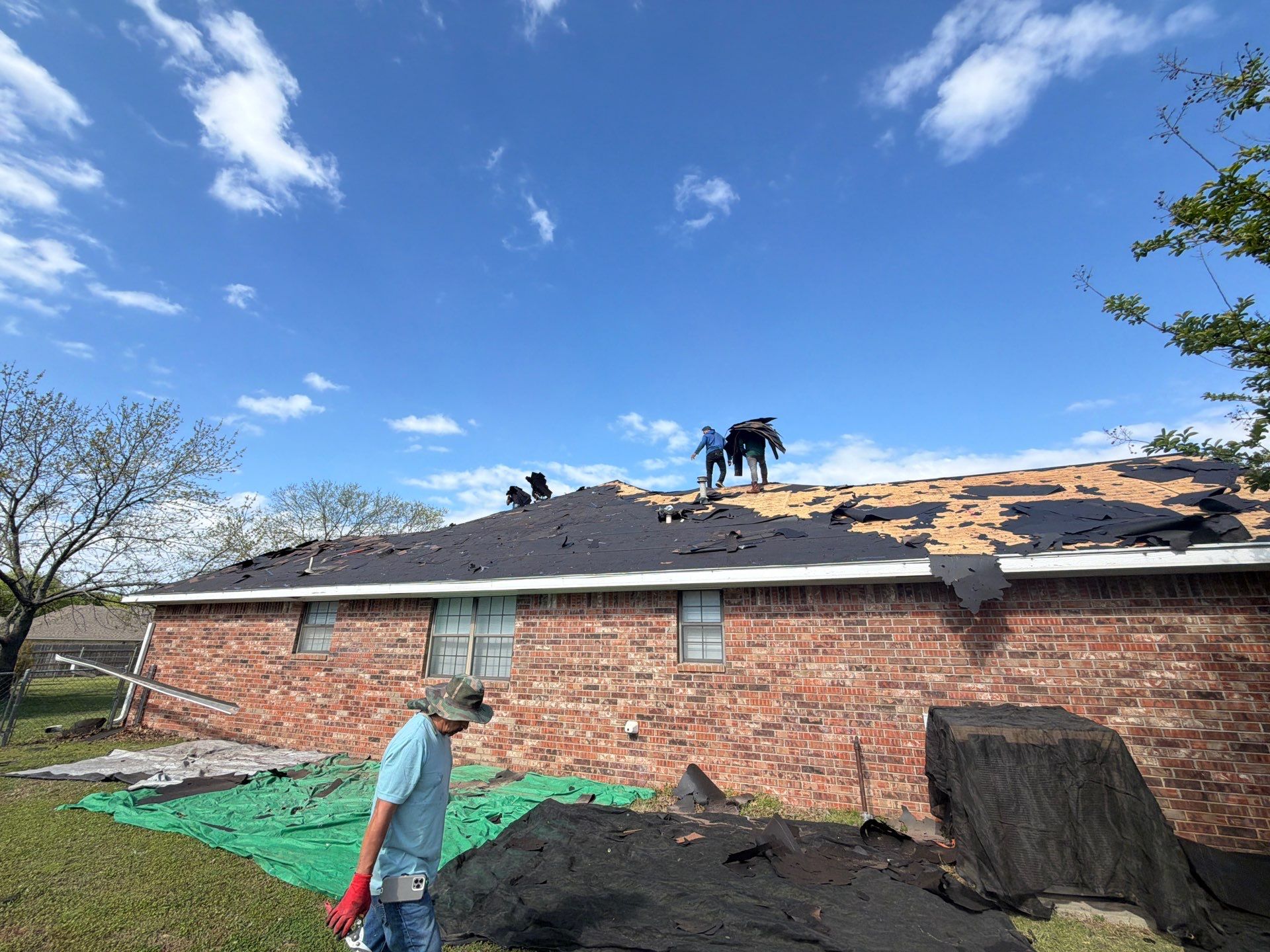 GAF Timberline Asphalt Shingle Roof Replacement in Sulphur, Oklahoma by BANA Roofing and Solar Supply