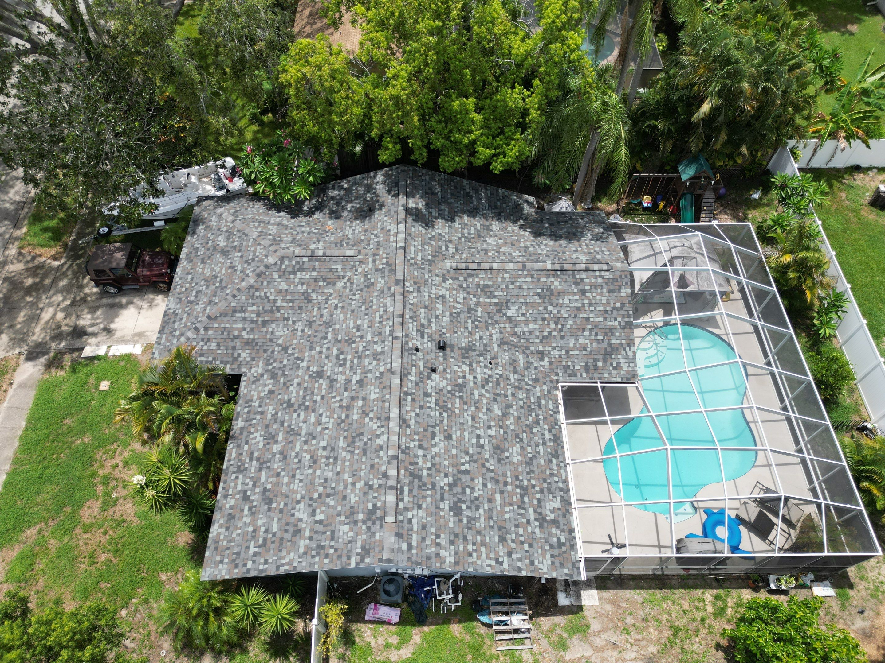 Roof Replacement in Palm Harbor, FL. by Steadfast Roofing 