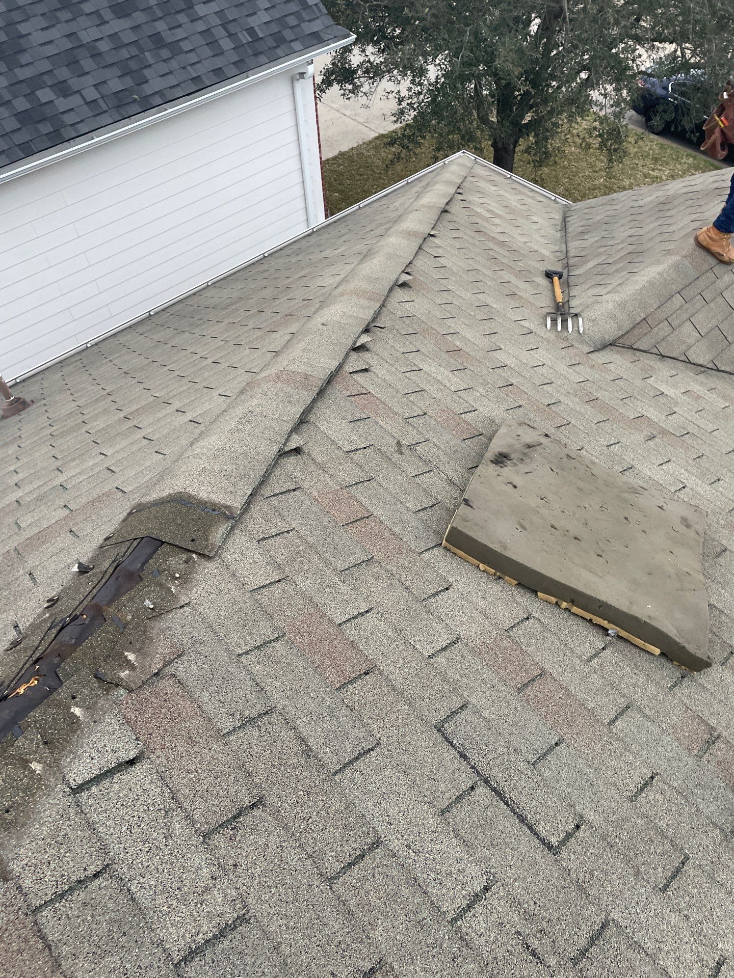 Residential Roofing Installation using Owen's Corning Duration (Lifetime) Shingles by Roof Repair Company