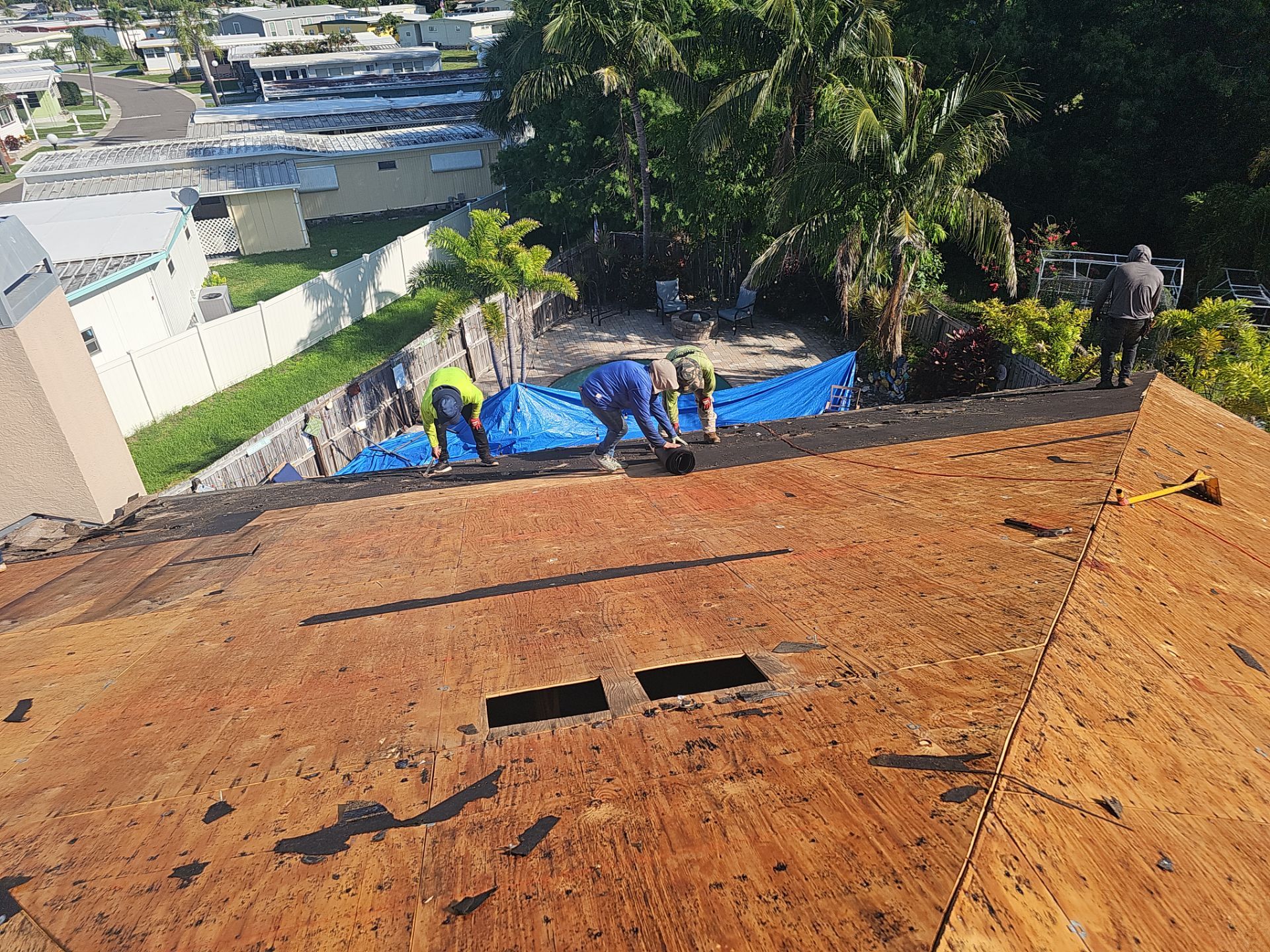 Project in St. Petersburg 33709 by Mitchell Roofing Company LLC 