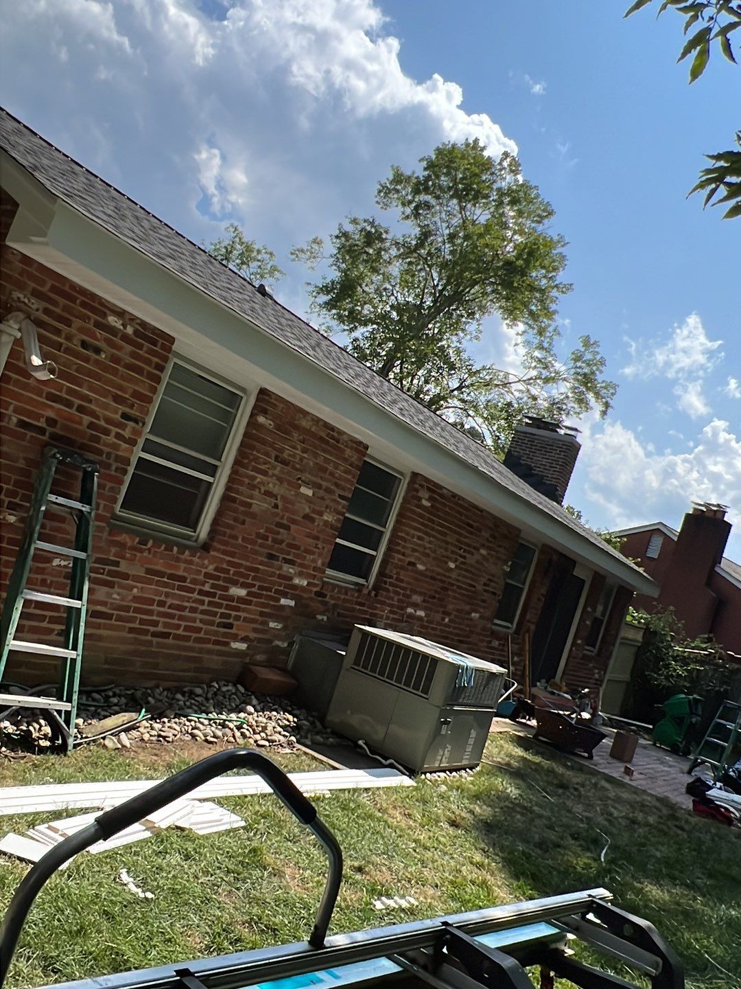 Springfield Tree Damage Restoration: CertainTeed Landmark Designer Shingles in Charcoal Black by RM Banning, Inc.