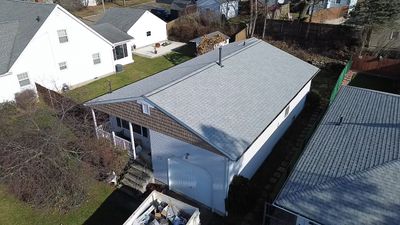 Atlas Pinnacle, Color: Oyster Shell, Drip Edge: White