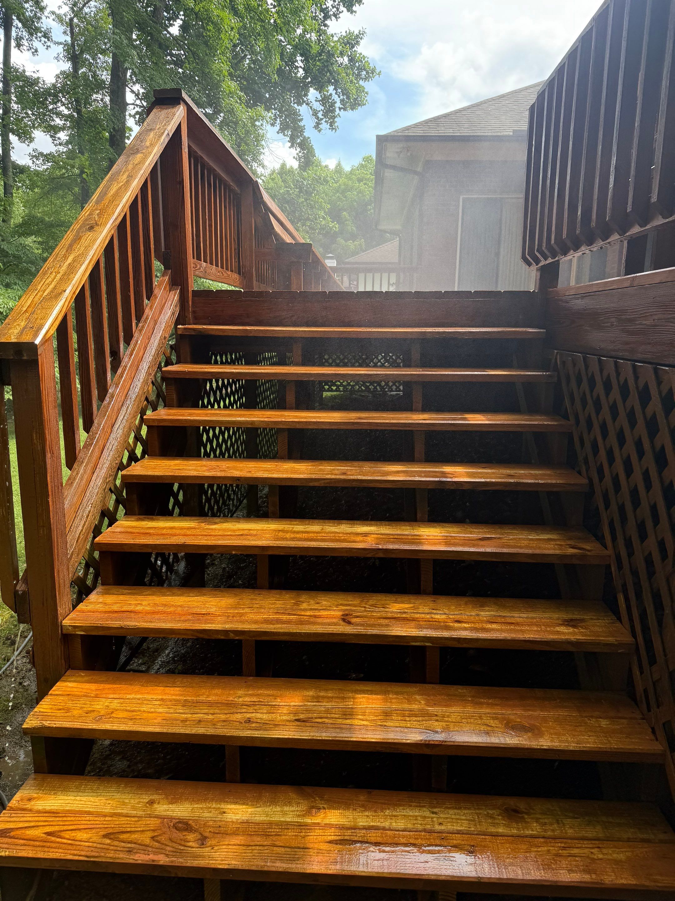 Wood Deck using Wood Sealant by DuraSeal