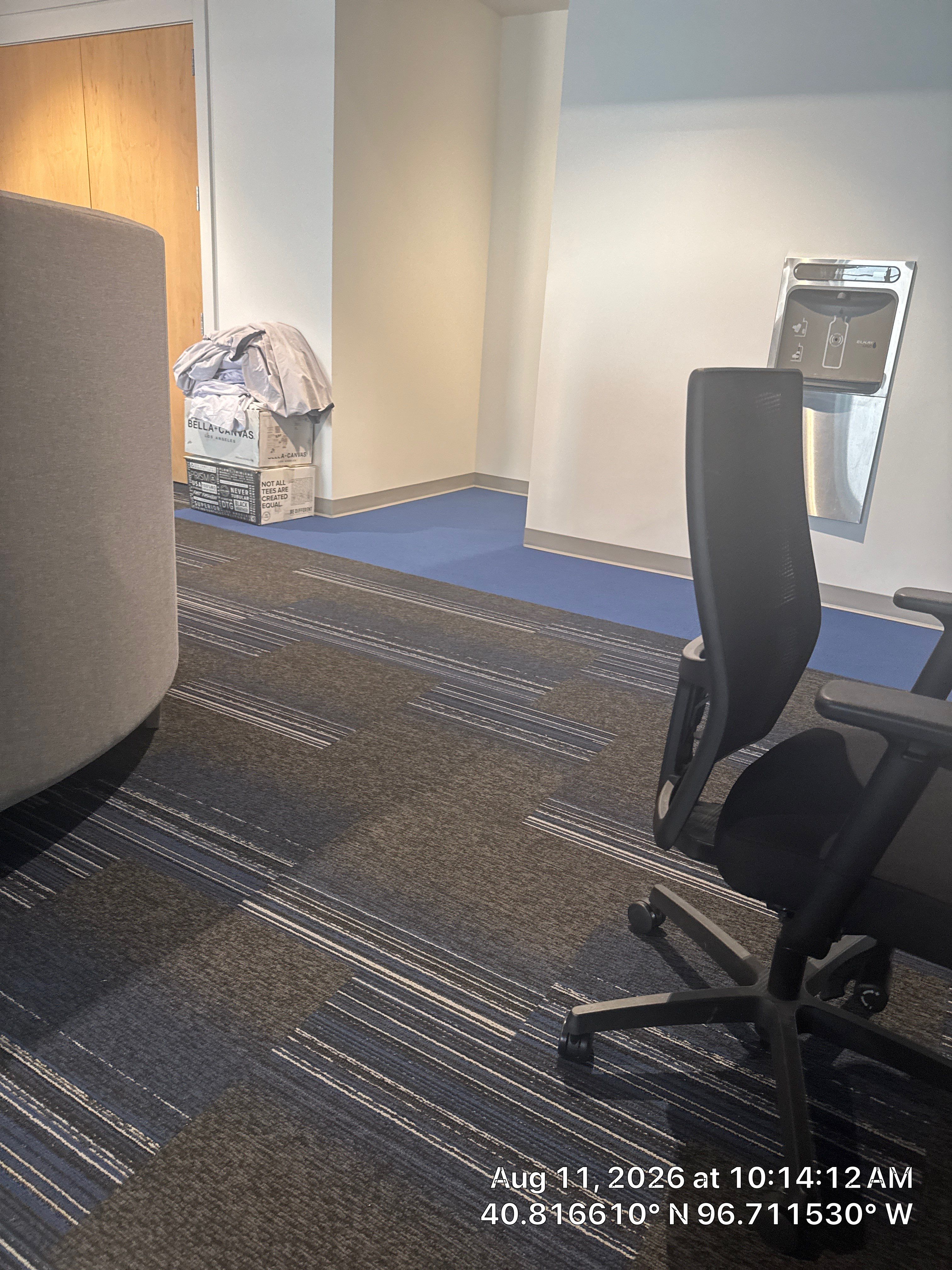 Modern Office Interior Remodel and Privacy Partition Installation in Lincoln by CompanyCam Sales Demo